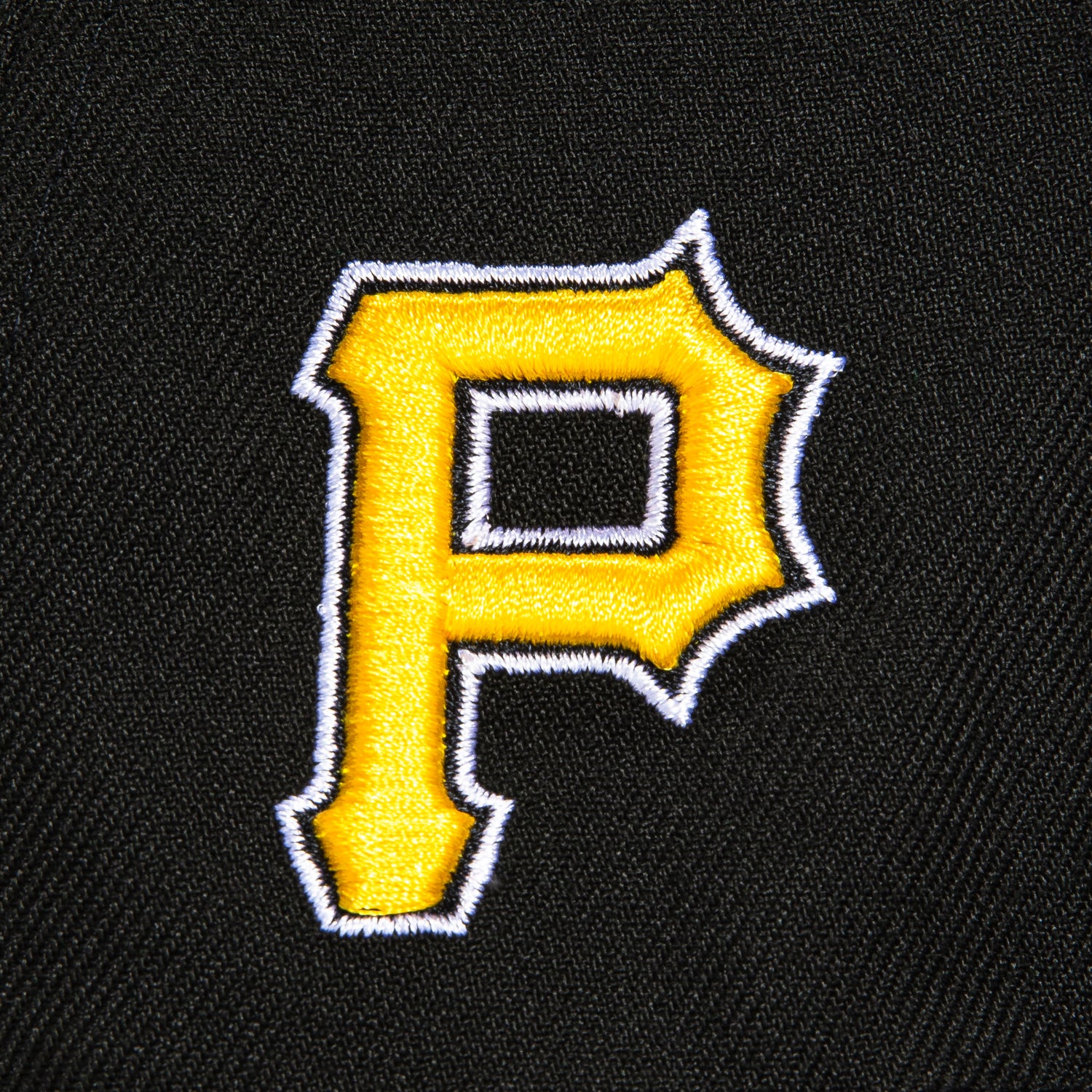 New Era 59Fifty Pittsburgh Pirates Logo Patch Script Hat - Black