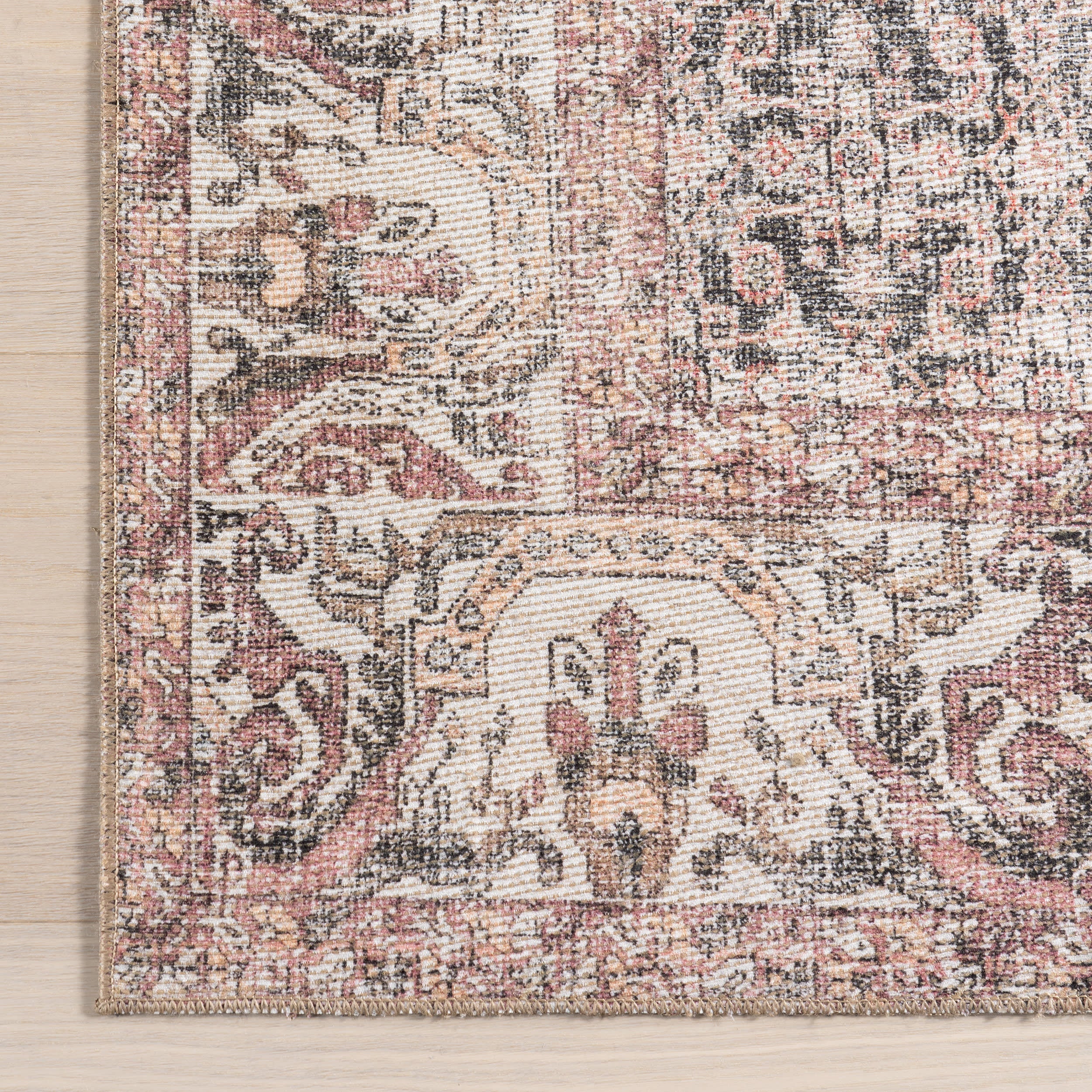 Izara Vintage Rug | Light Grey