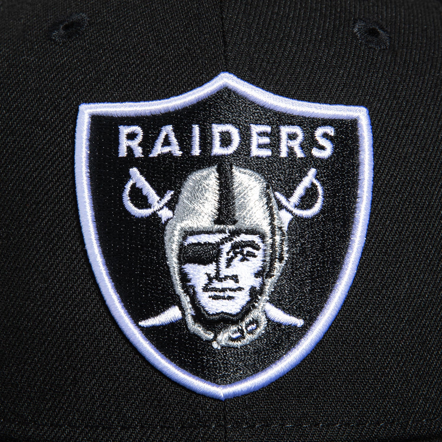 New Era 59Fifty Oakland Raiders 50th Anniversary Patch Hat - Black