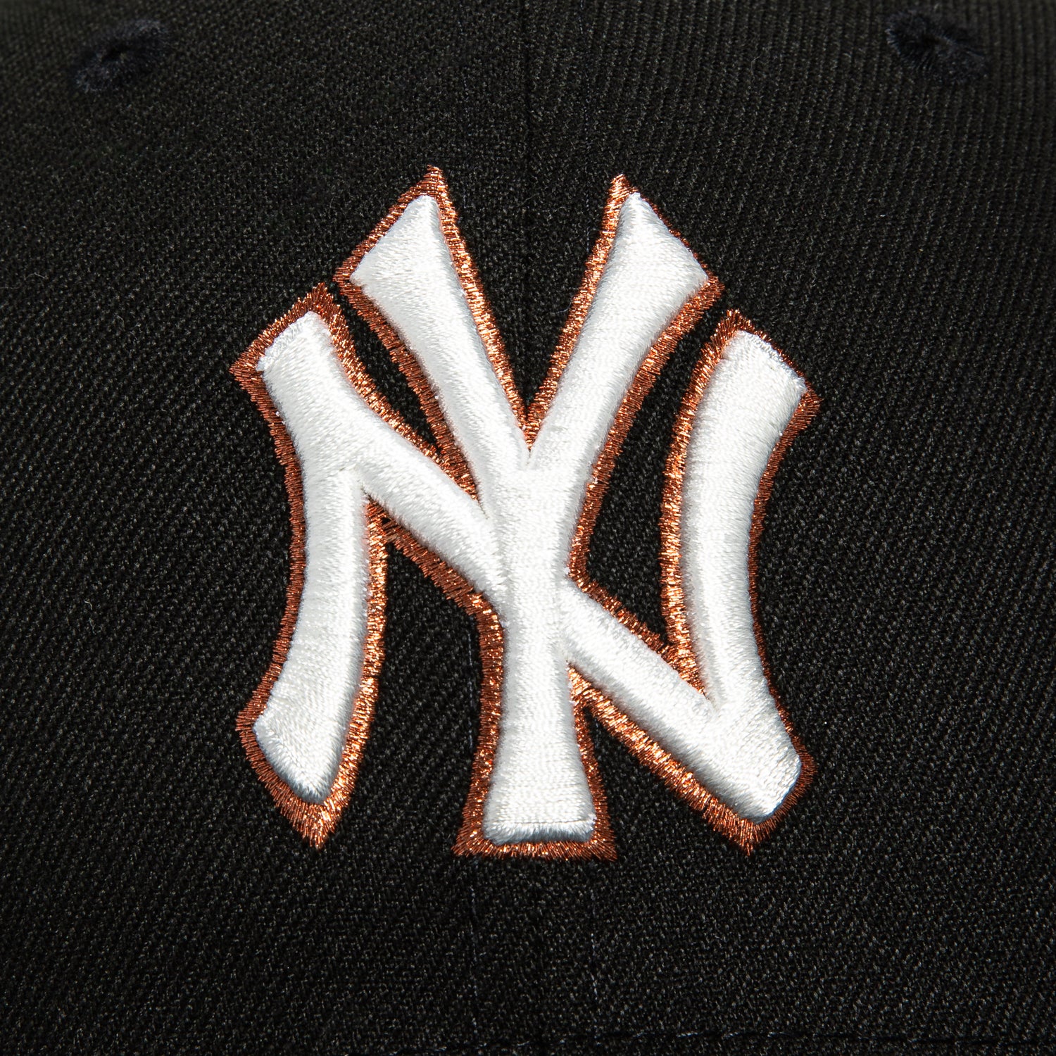 New Era 59Fifty New York Yankees 1942 All Star Game Patch Hat - Black, Ivory, Metallic Copper