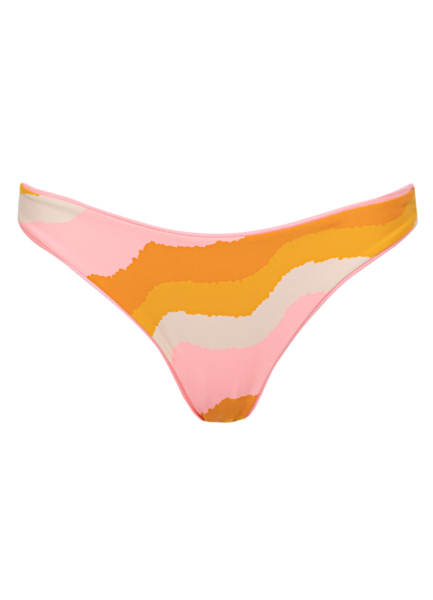 Maaji Orchid Pink Sublimity Regular Rise Classic Bikini Bottom