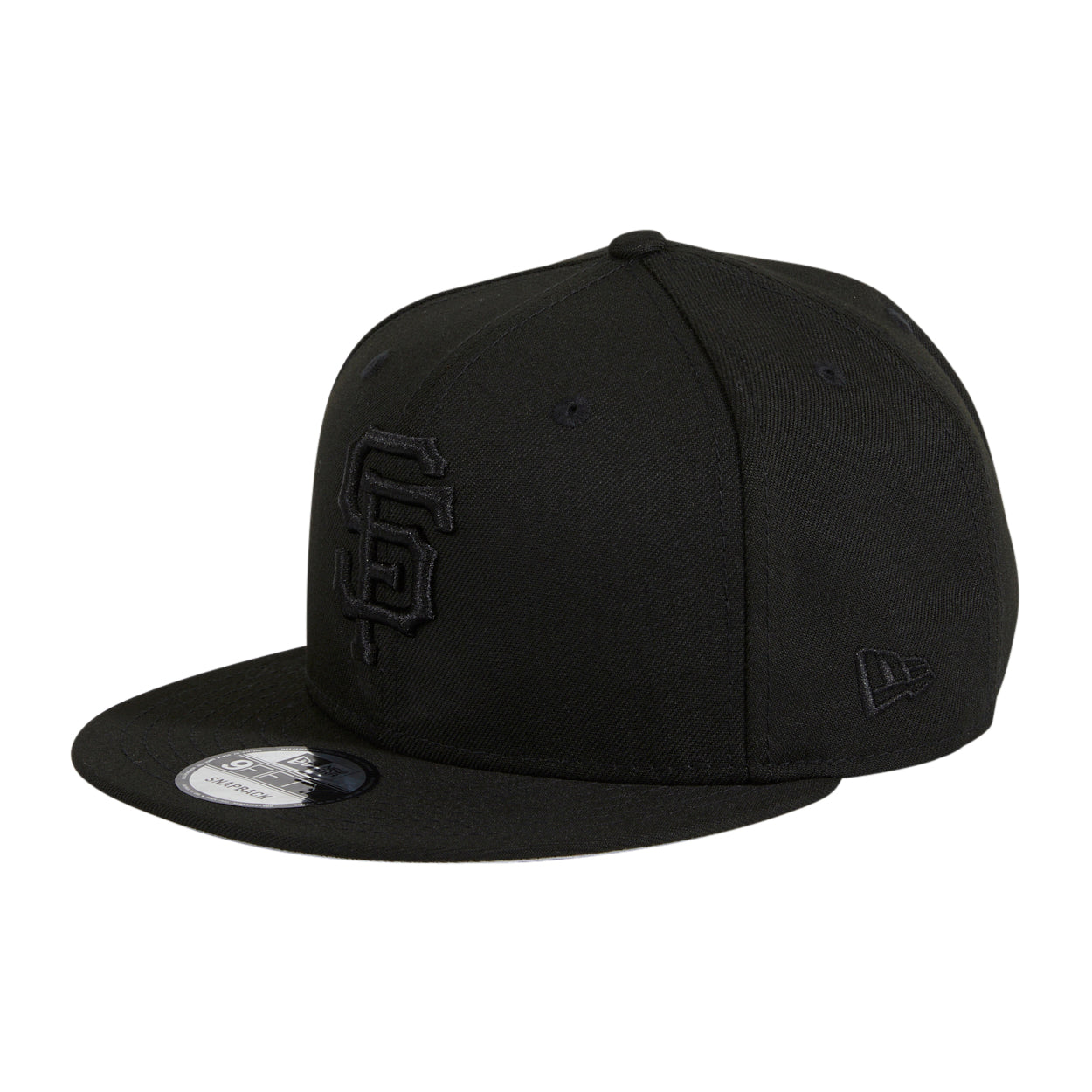 New Era 9Fifty MLB Basic San Francisco Giants Snapback Hat - Black, Black