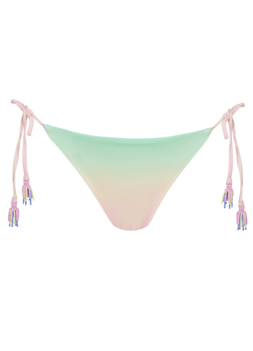 Maaji Candy Palms Sunning Low Rise Tie Side Bikini Bottom