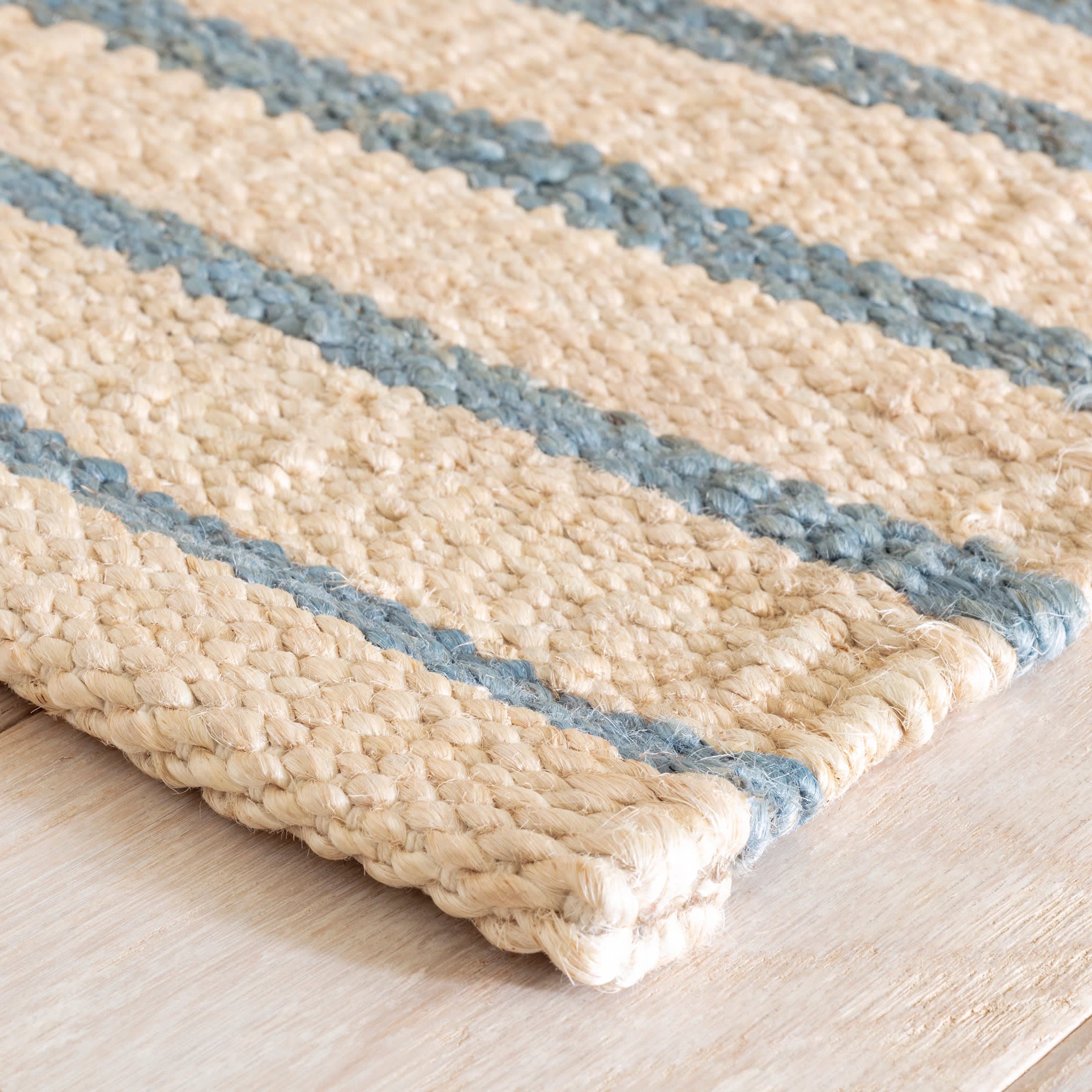 Moana Stripe Handwoven Jute Rug