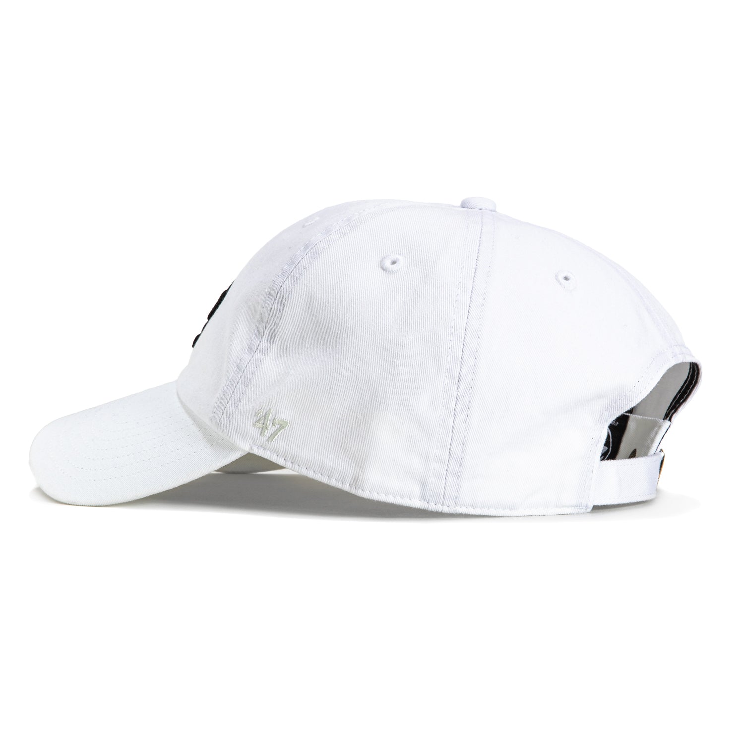 47 Brand Los Angeles Dodgers Cleanup Adjustable Hat - White, Black