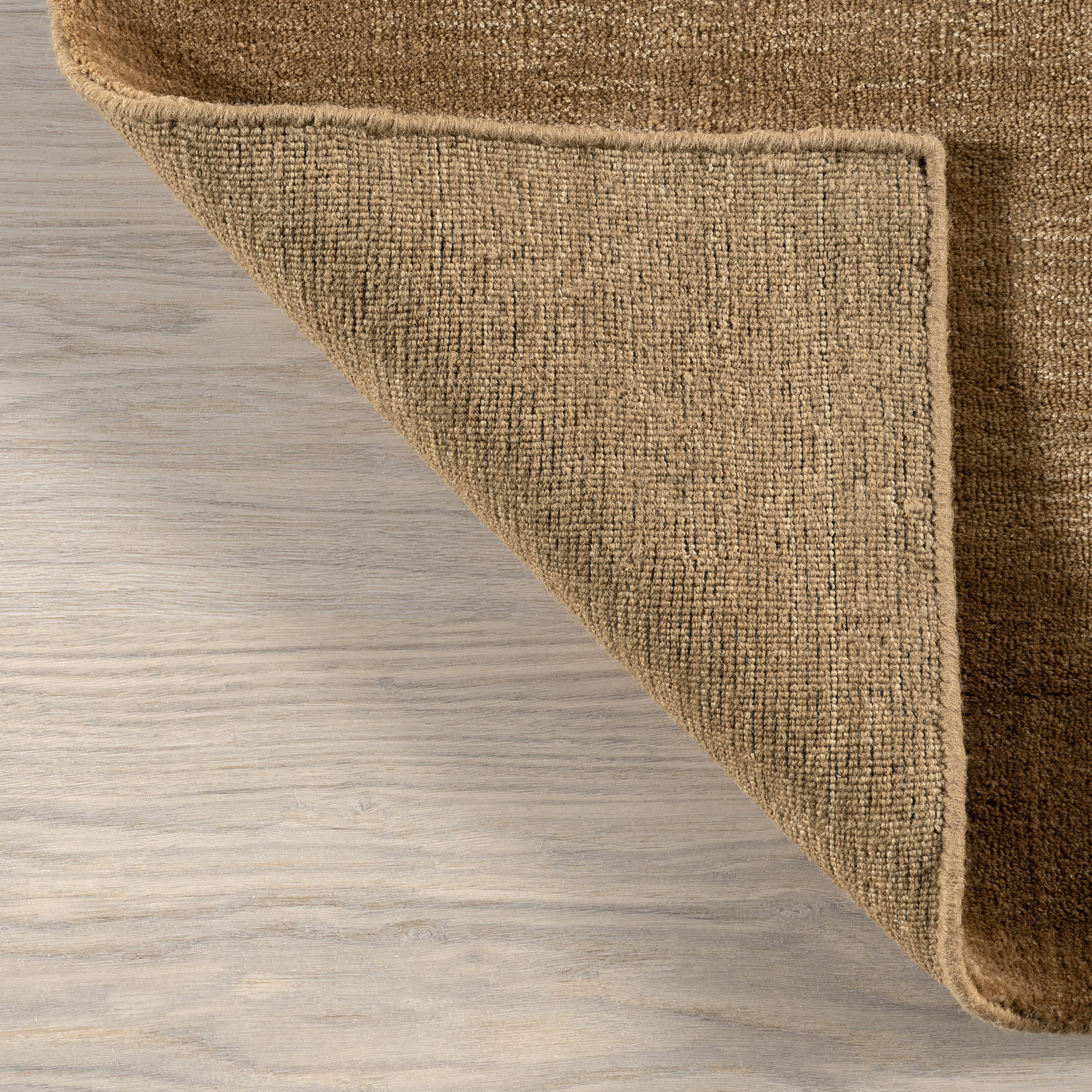 Arrel Speckled Wool-Blend Rug | Wheat