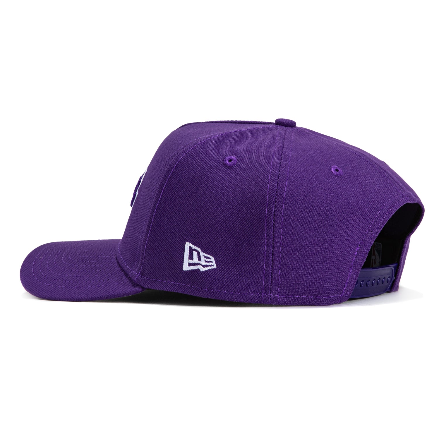 New Era 9Forty A-Frame Los Angeles Lakers Snapback OTC Hat - Purple