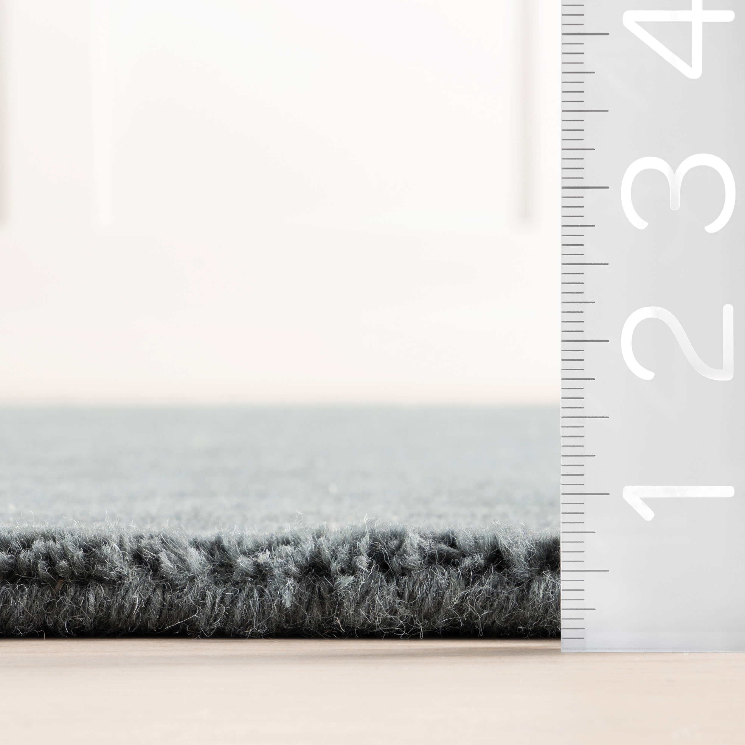 Maru Wool Rug | Blue Grey