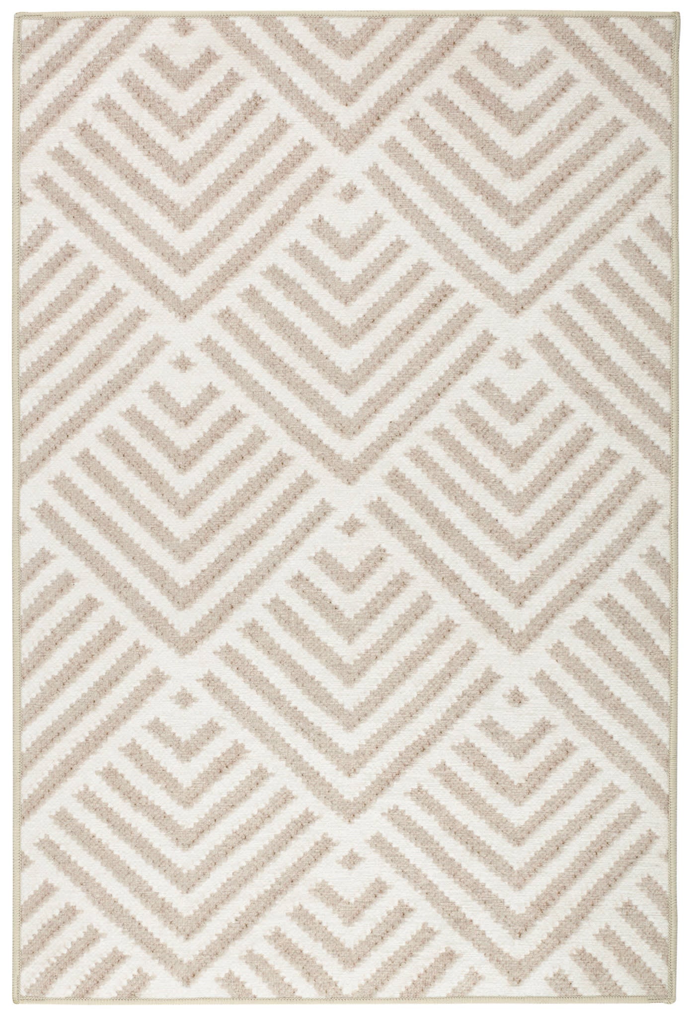 Cleo Cement Machine Washable Rug