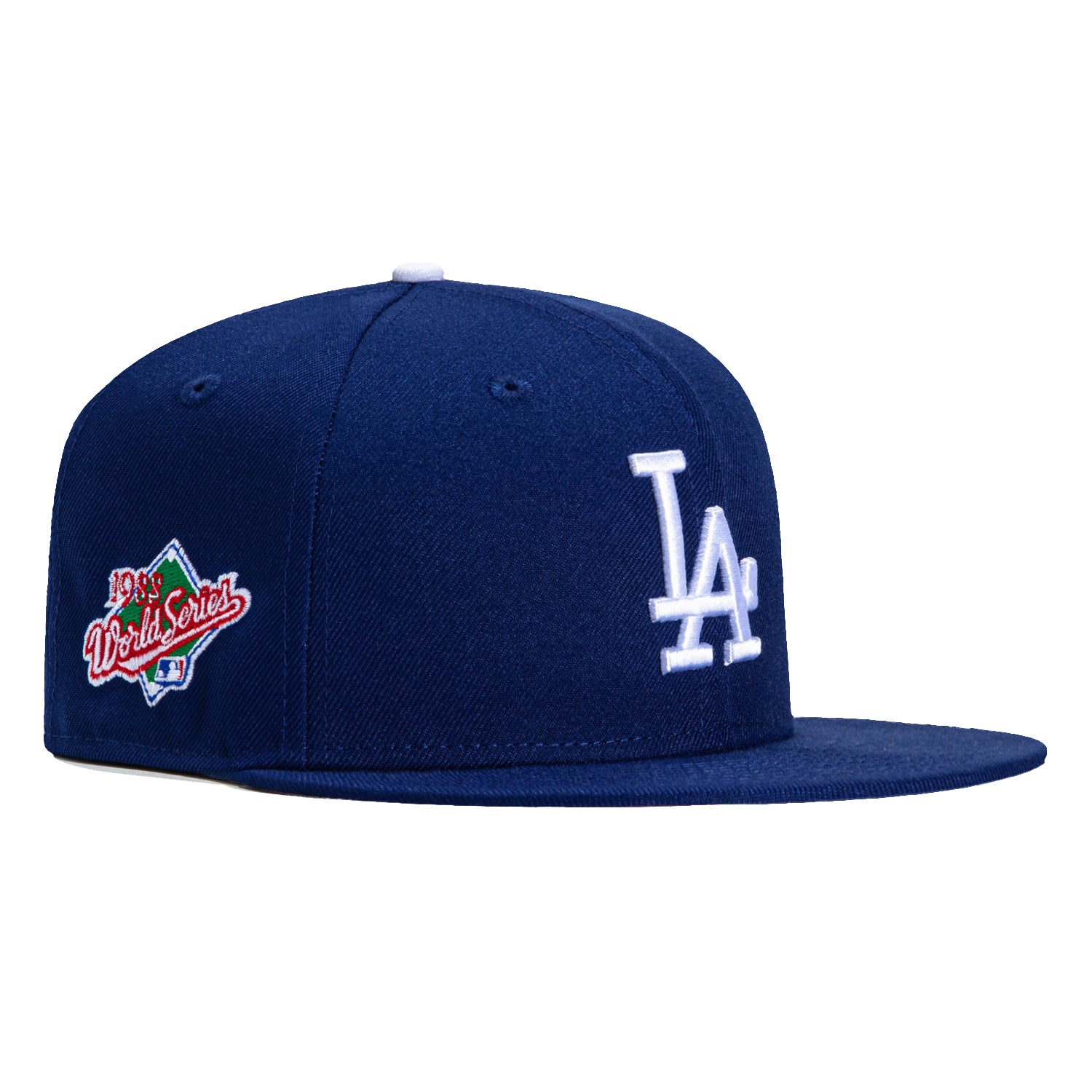 New Era 59Fifty Los Angeles Dodgers 1988 World Series Patch Pink UV Hat -  Royal