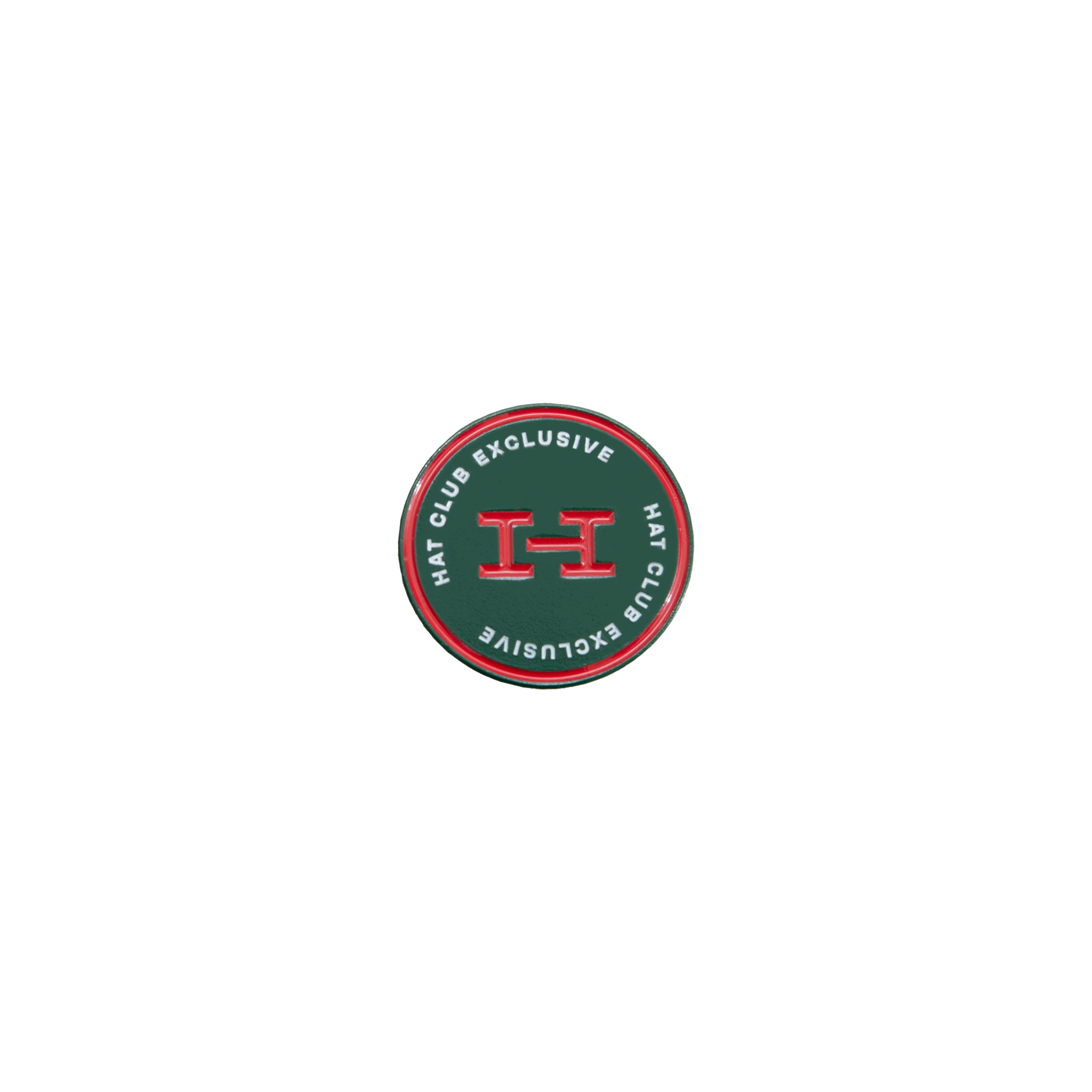 Hat Club Exclusive H Logo Pin - Green, Red