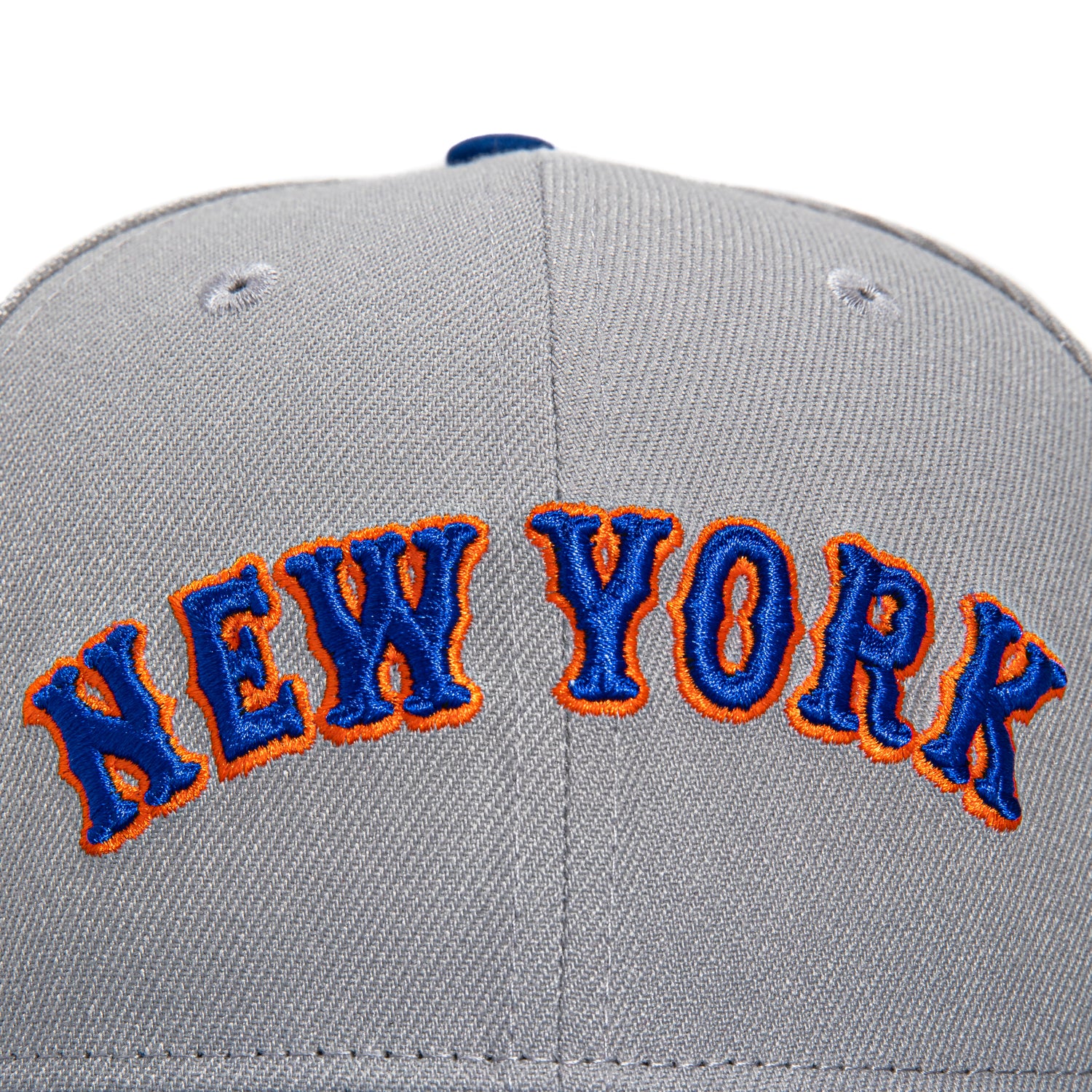 New Era 59Fifty New York Mets Shea Stadium Patch Word Hat - Grey, Royal