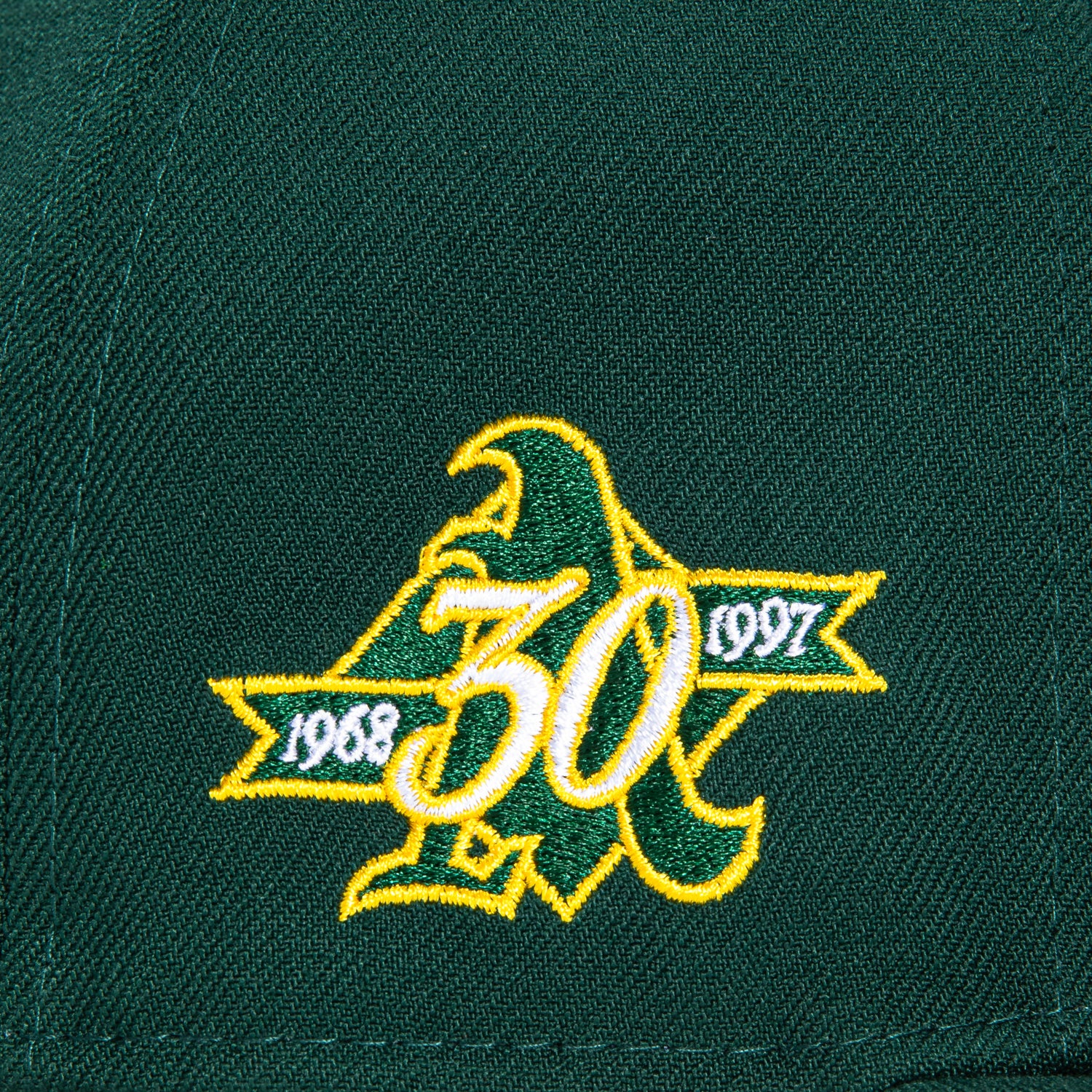 New Era 59Fifty Oakland Athletics 30th Anniversary Patch BP Hat - Green