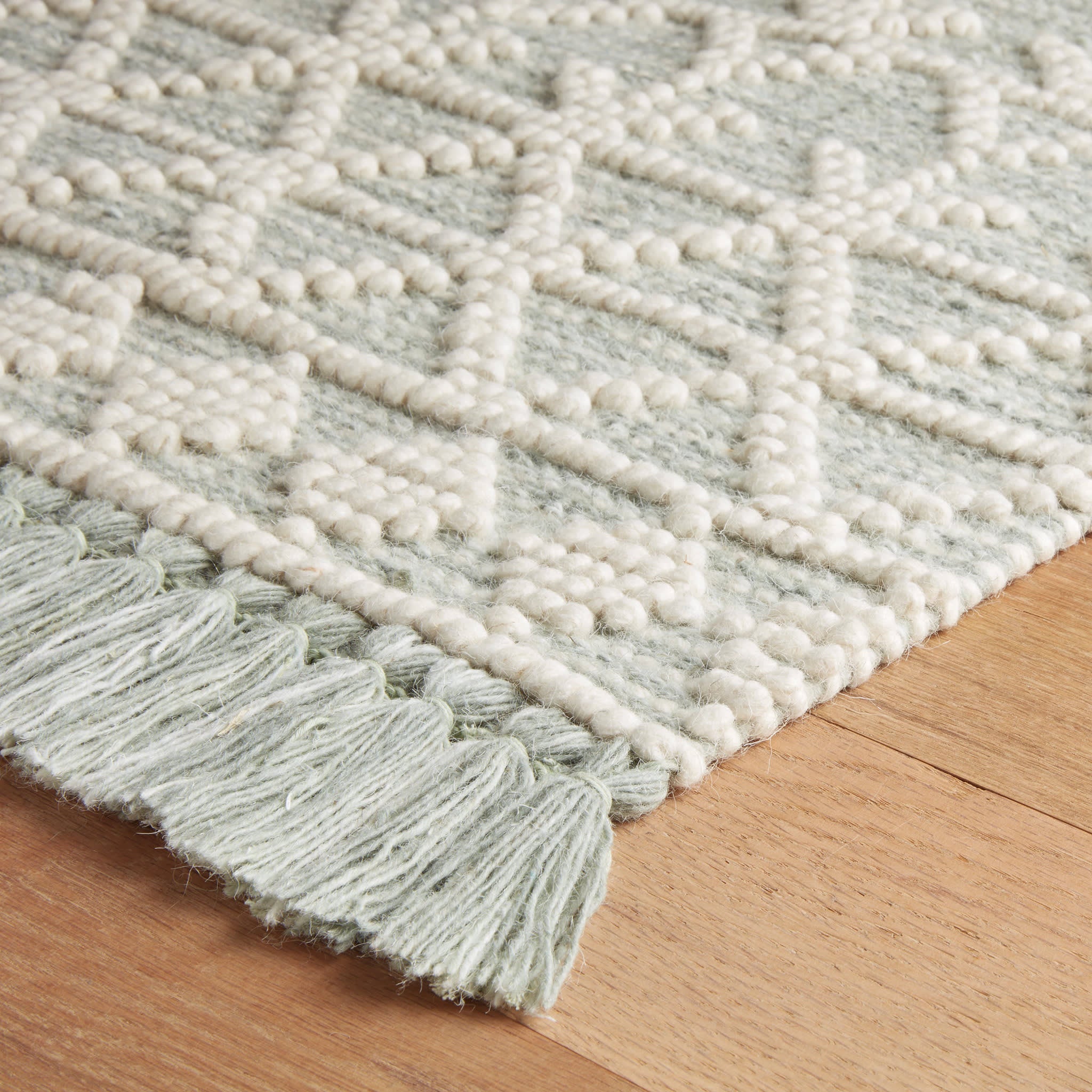 Pembrook Desert Sage Handwoven Wool Rug