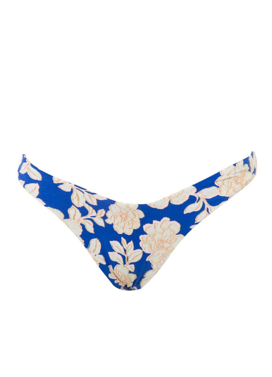 Maaji Blue Bouquet Splendour High Leg Bikini Bottom