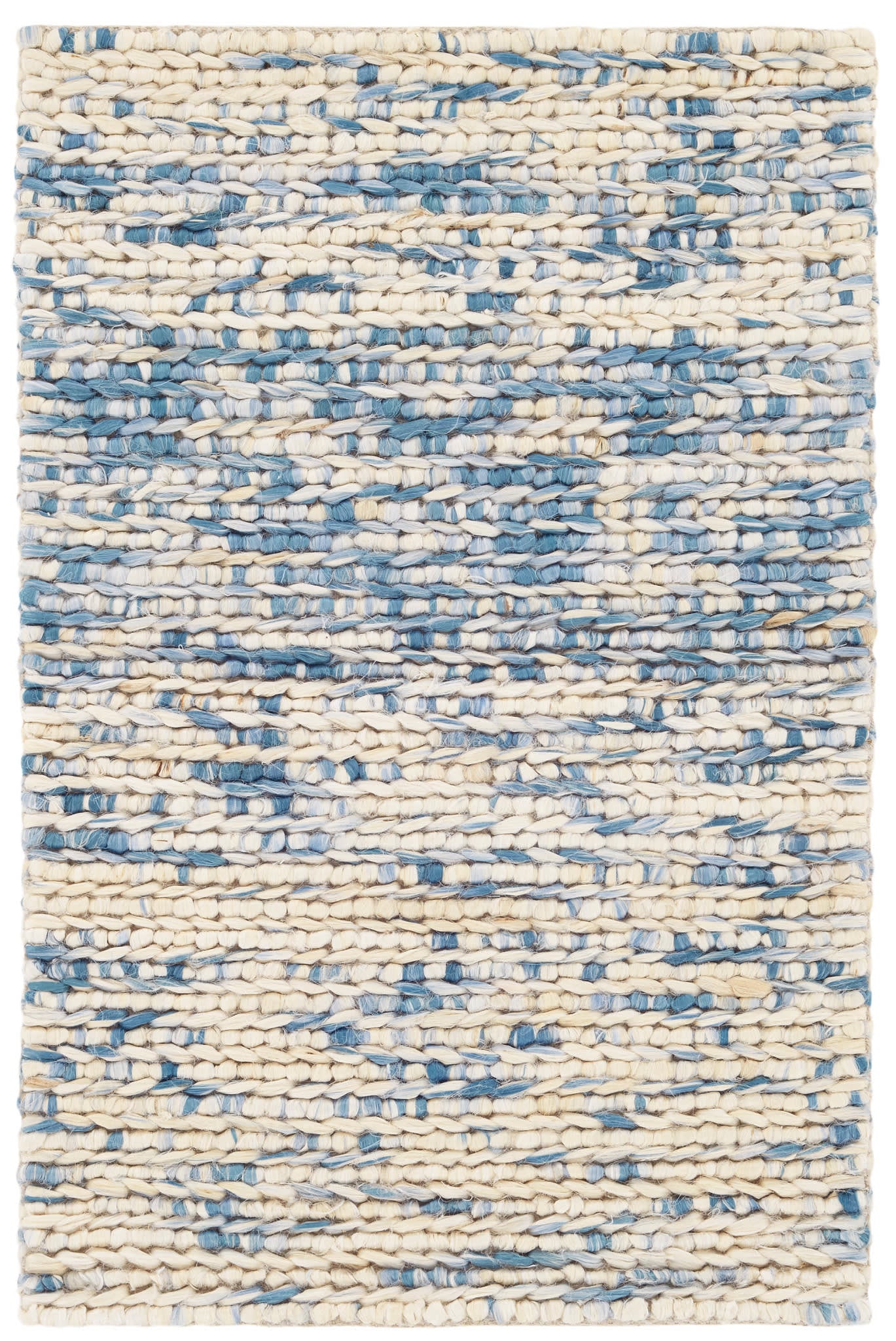 Avril French Blue Handwoven Jute Rug