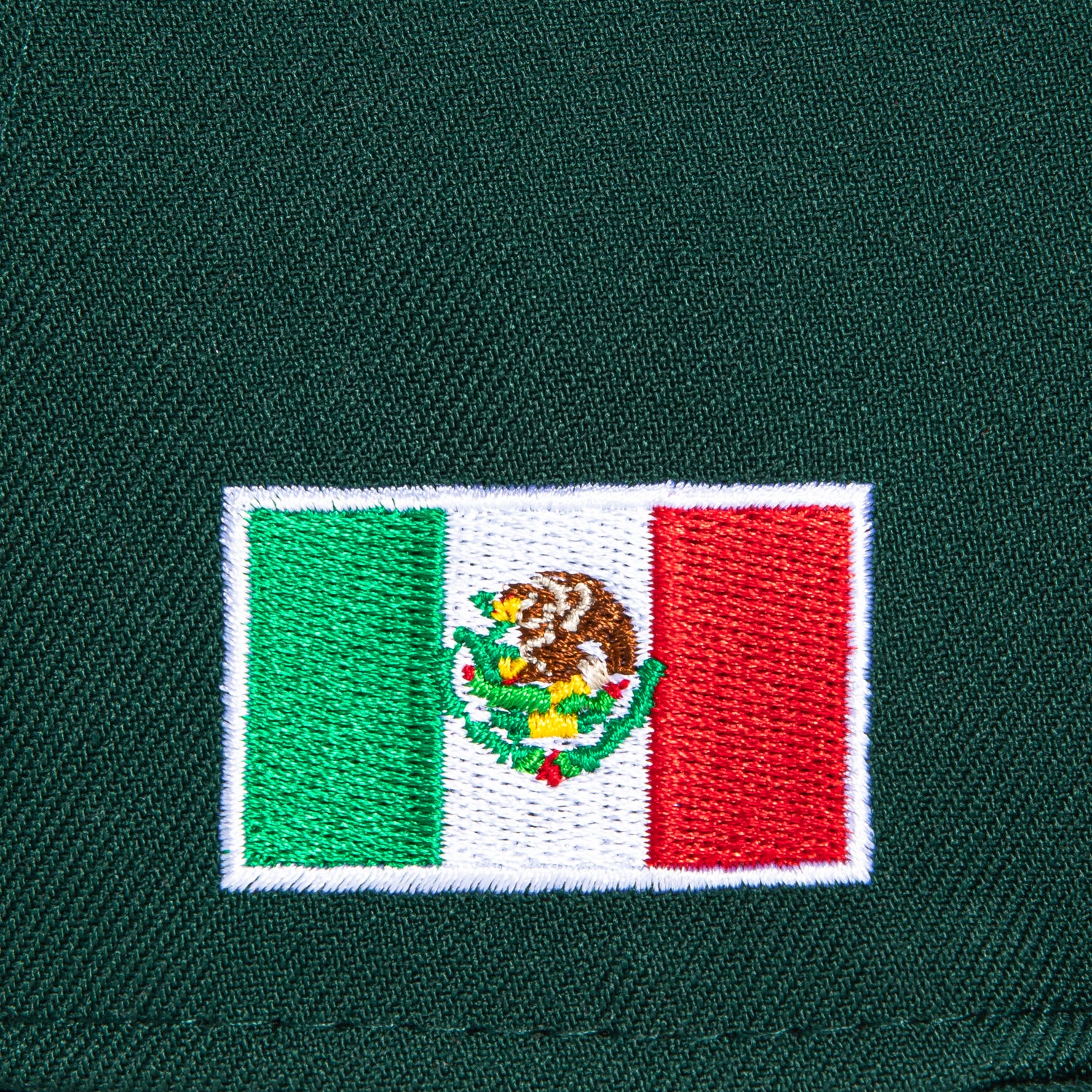 New Era 59Fifty Mexico World Baseball Classic Mexico Flag Patch Hat - Green