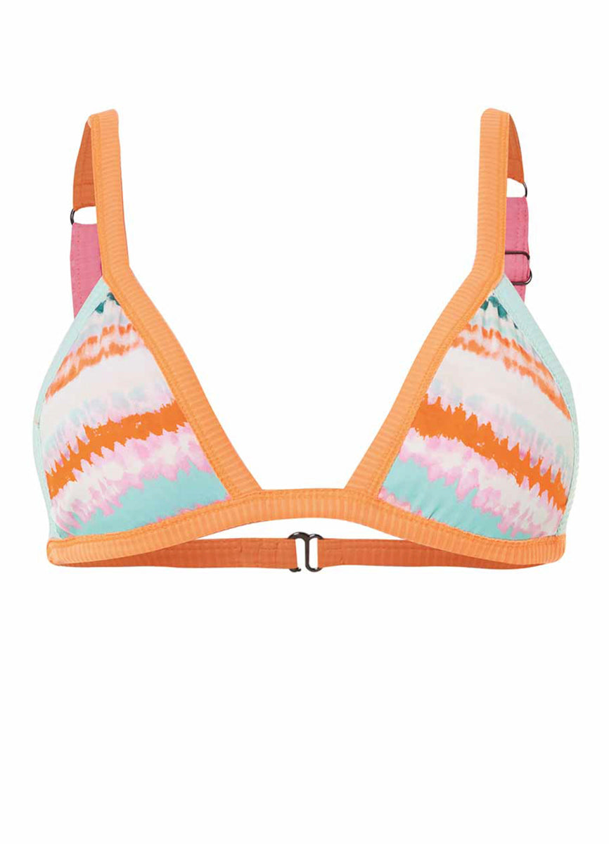 Maaji Sea Pink Sierra Fixed Triangle Bikini Top