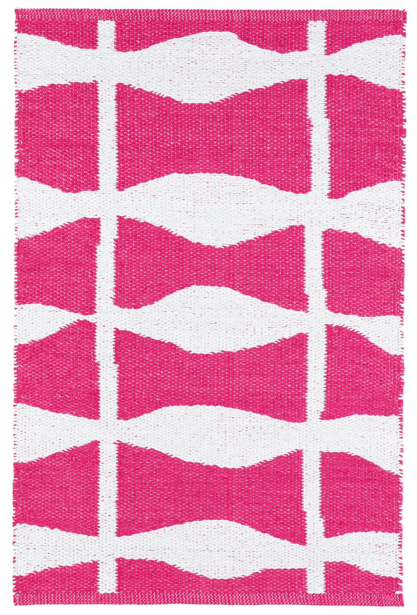 Circuit Fuchsia Handwoven Indoor/Outdoor Rug