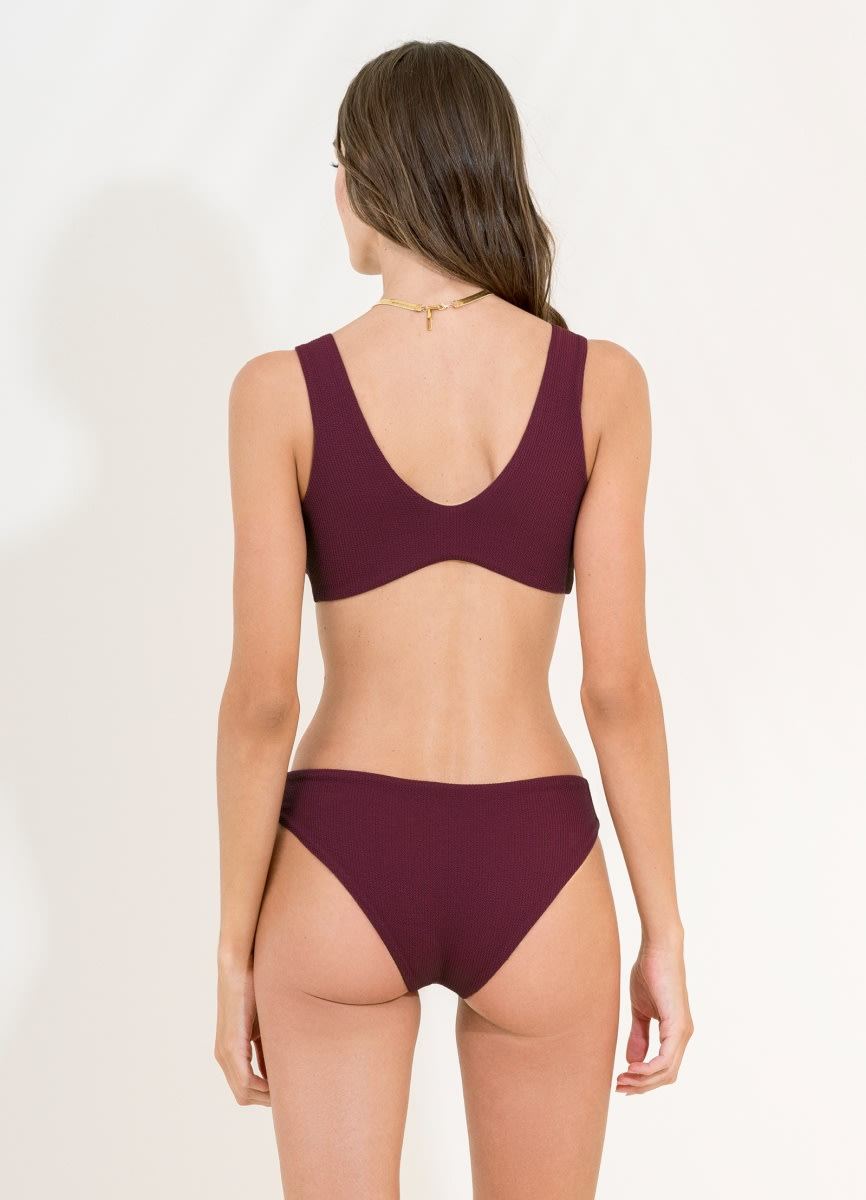 Maaji Pinot Red Sublime Classic Bikini Bottom