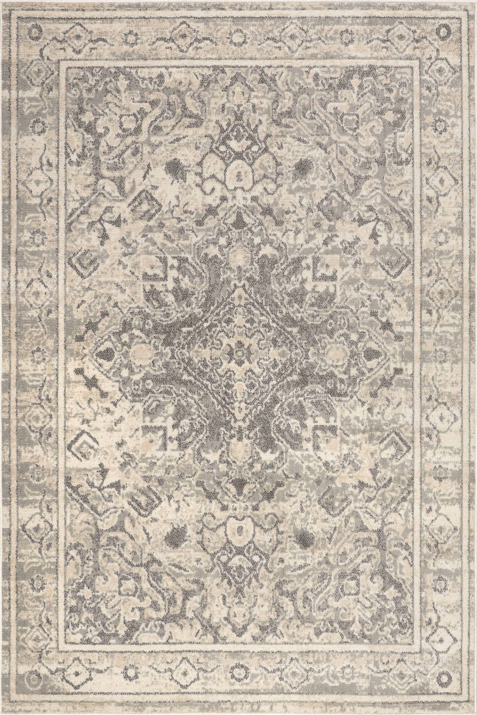 Taisa Medallion Rug | Grey