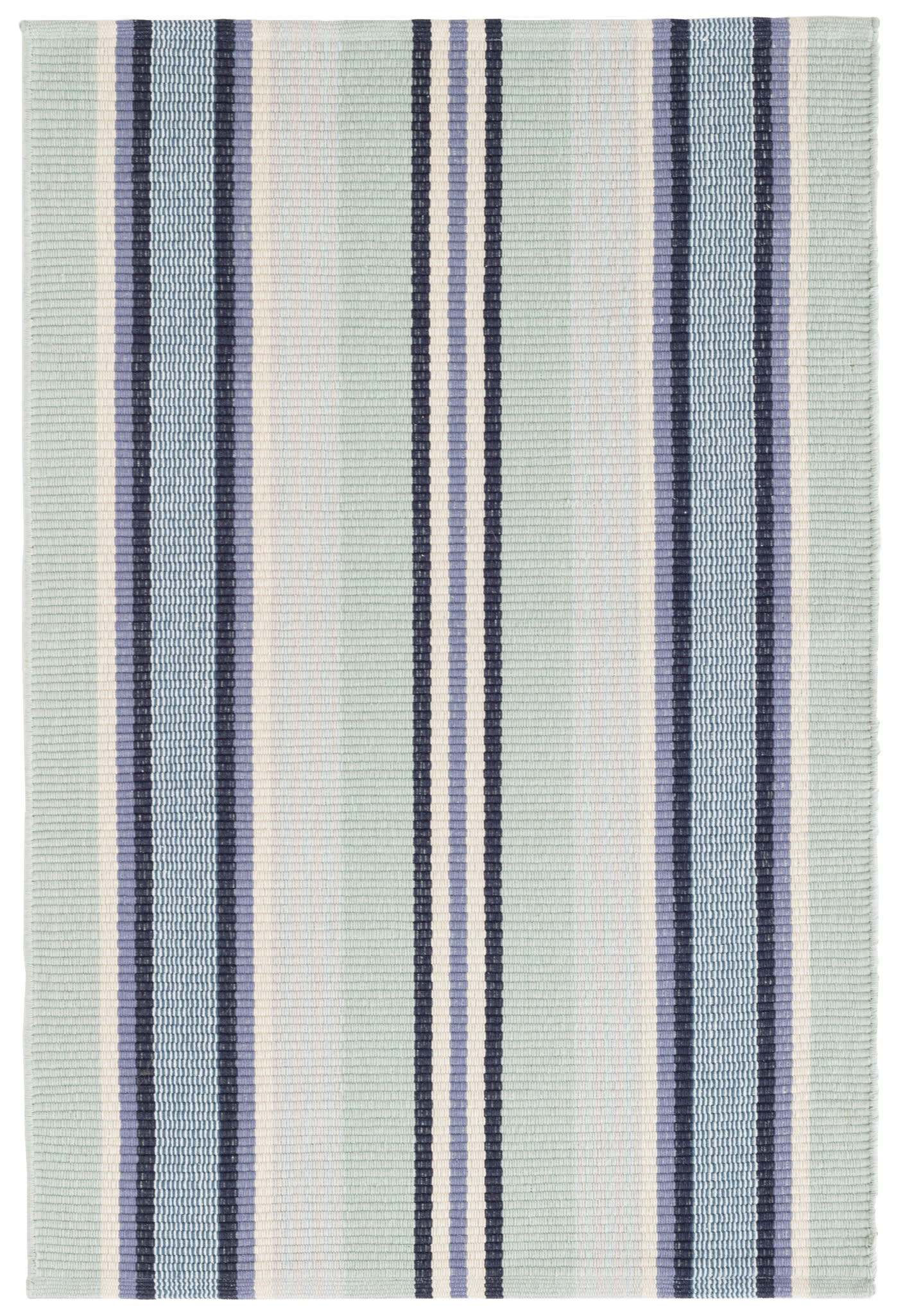 Barbados Stripe Handwoven Cotton Rug