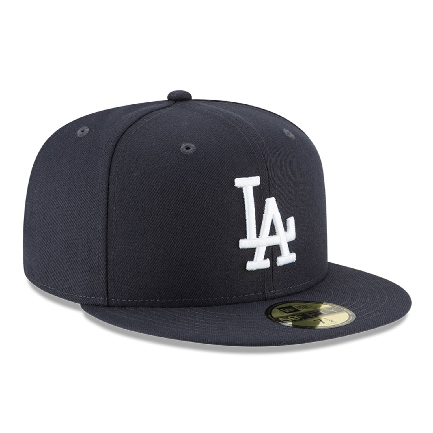 New Era 59Fifty Los Angeles Dodgers Hat - Navy, White