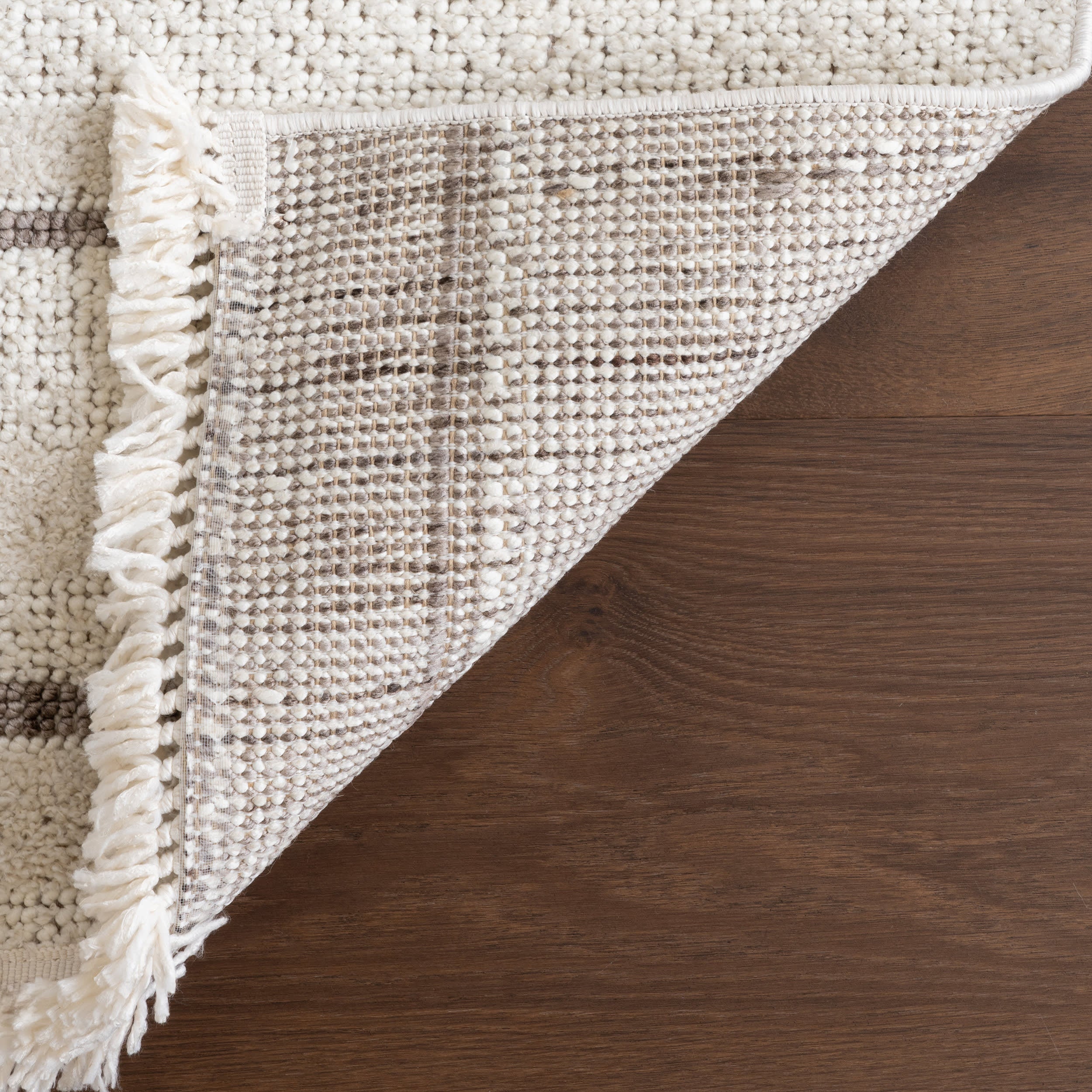 Katalina Striped Rug | Beige