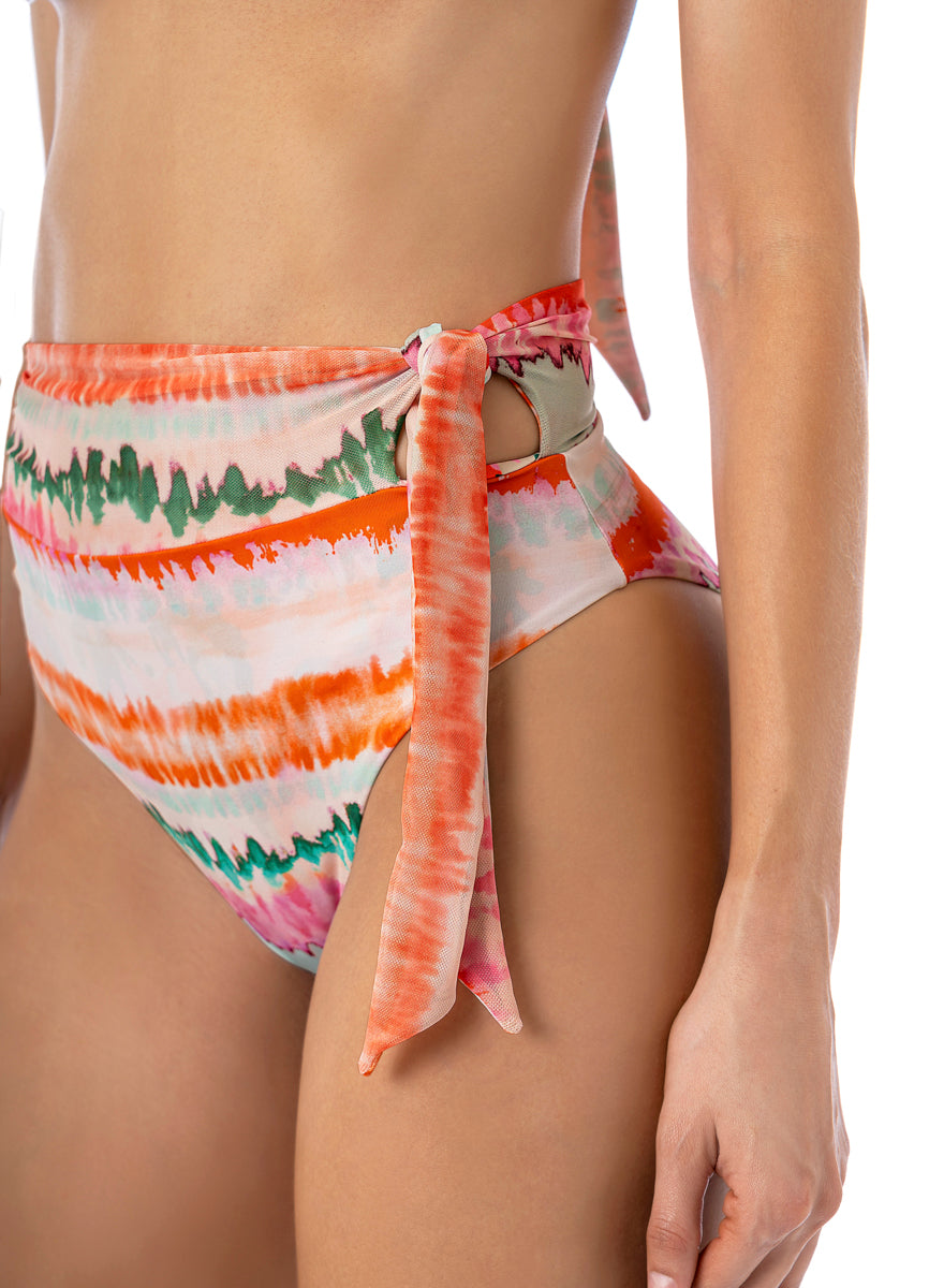 Maaji Rainbow Dye Virginia High Rise Bikini Bottom