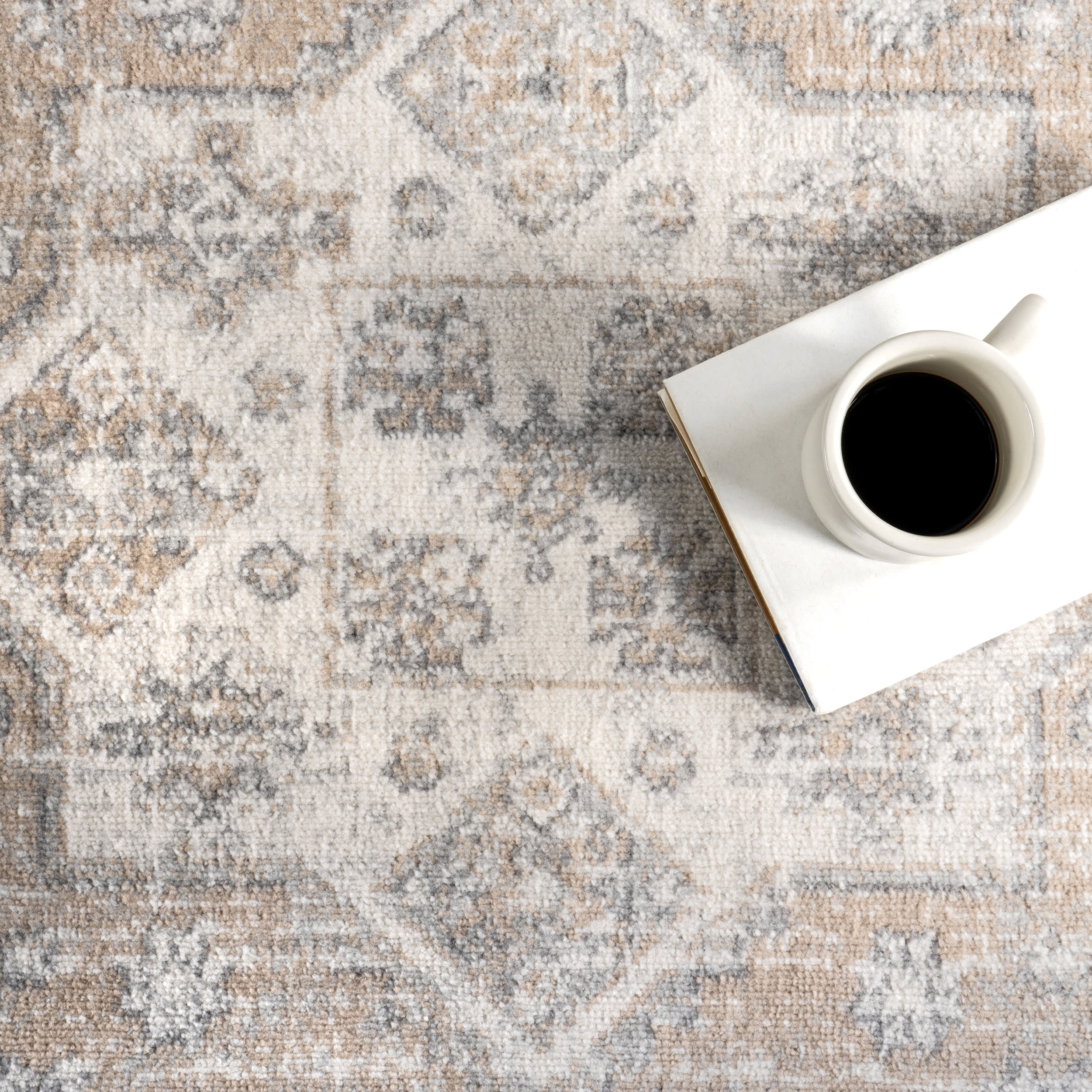 Layne Medallion Rug | Beige