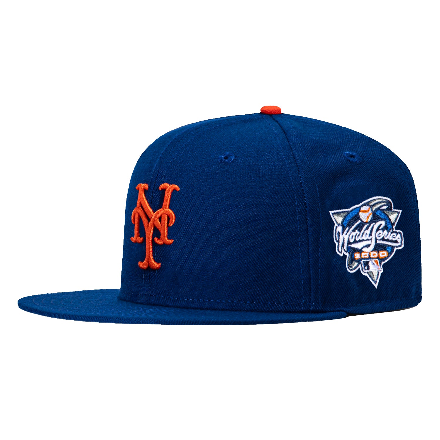 New Era 59Fifty New York Mets 2000 World Series Patch Game Hat - Royal