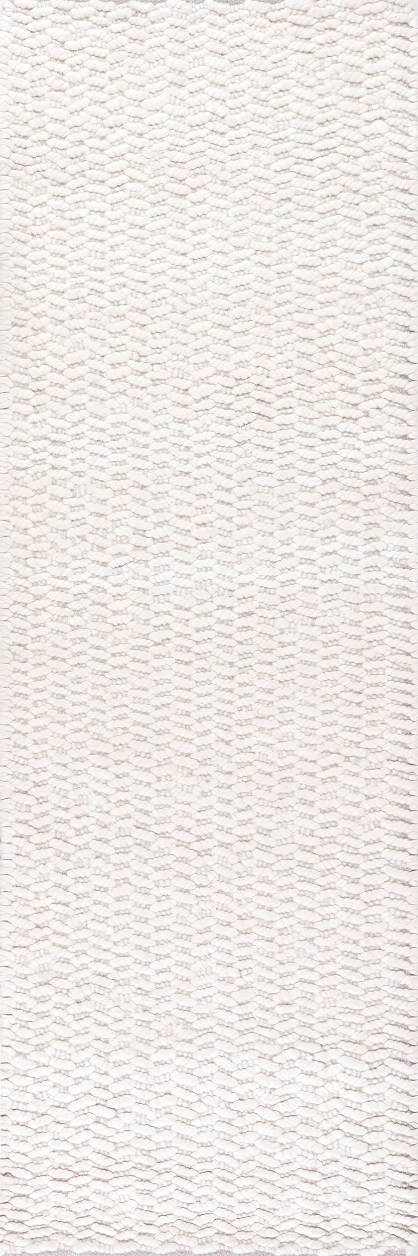 Sutton Solid Chevron Rug | Ivory