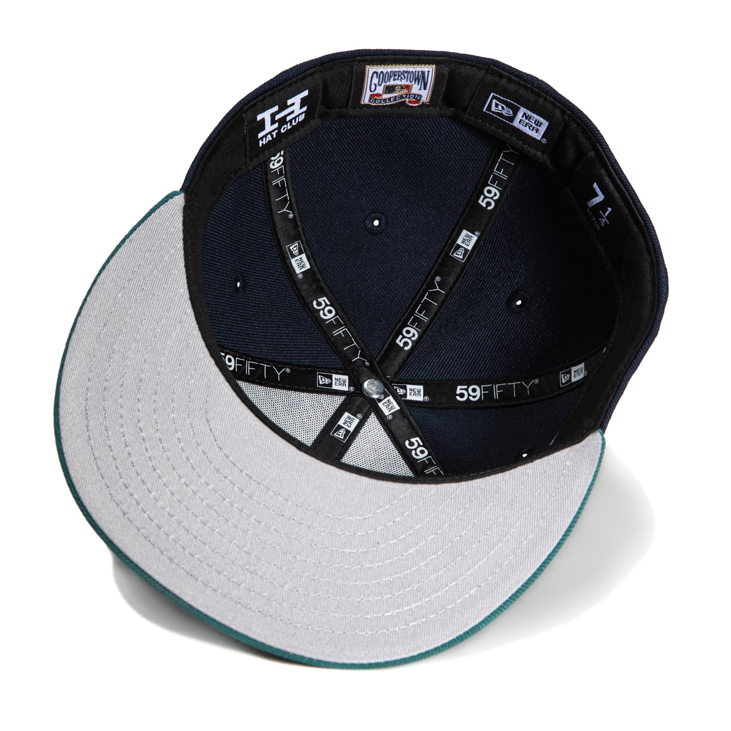 New Era 59Fifty Winter Forest Los Angeles Dodgers 40th Anniversary Patch Script Hat - Navy, Green, Cardinal