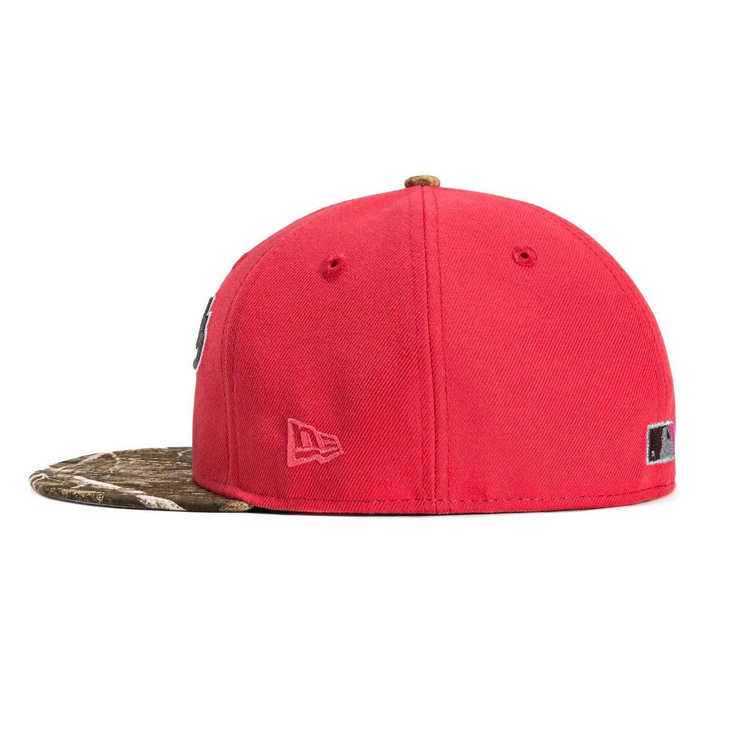 New Era 59Fifty Arizona Diamondbacks 25th Anniversary Patch Script Hat - Infrared, Realtree