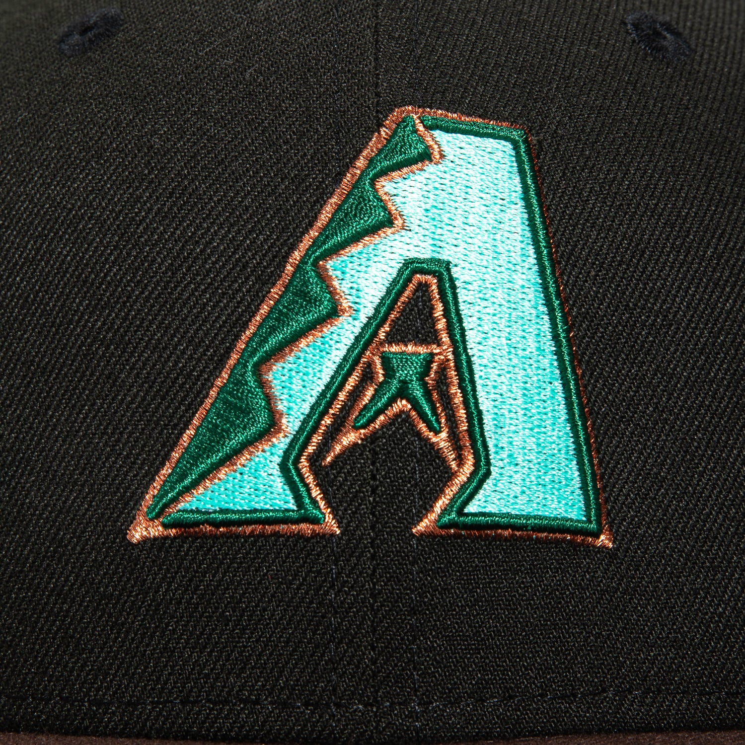 New Era 59Fifty Arizona Diamondbacks Inaugural Patch A Hat - Black, Brown, Teal