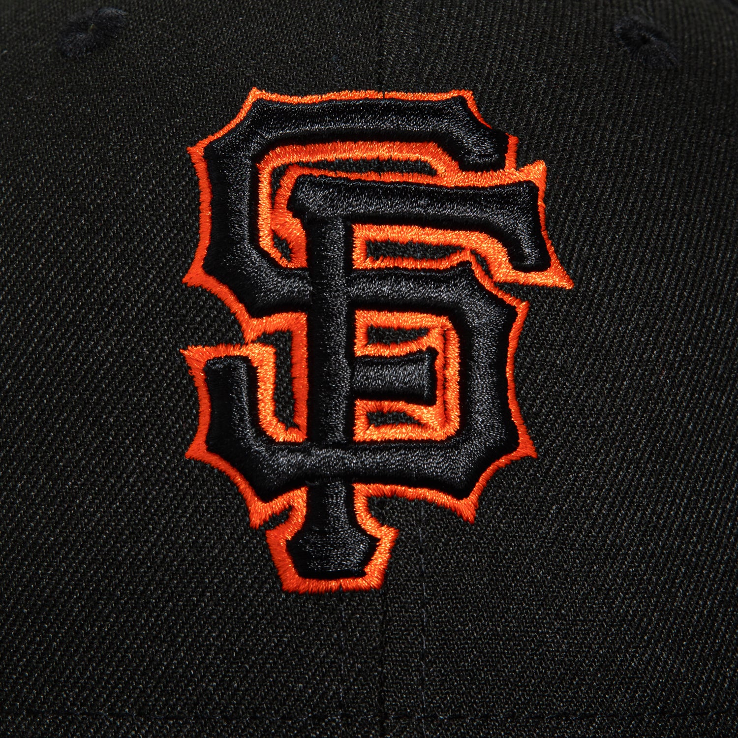 New Era 59Fifty San Francisco Giants 2001 All Star Game Patch Hat - Black, Black, Orange