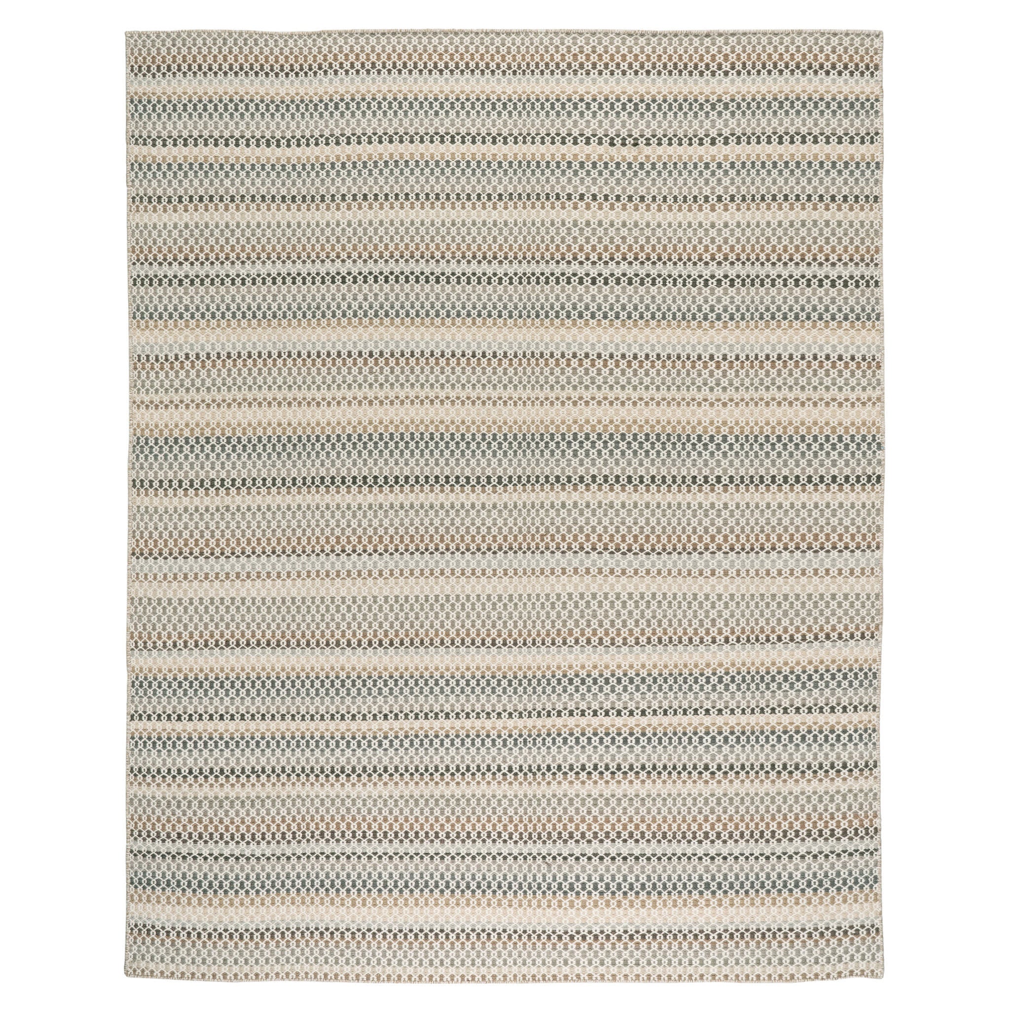 Poppy Natural Handwoven Wool Rug