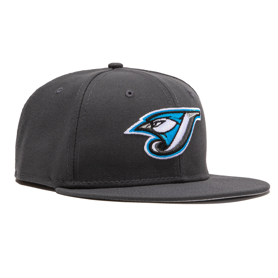 New Era 59Fifty Retro On-Field Toronto Blue Jays 2004 Hat - Graphite