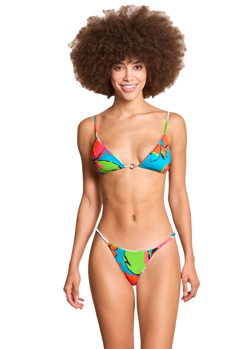 Maaji Jigsaw Coco Sliding Triangle Bikini Top