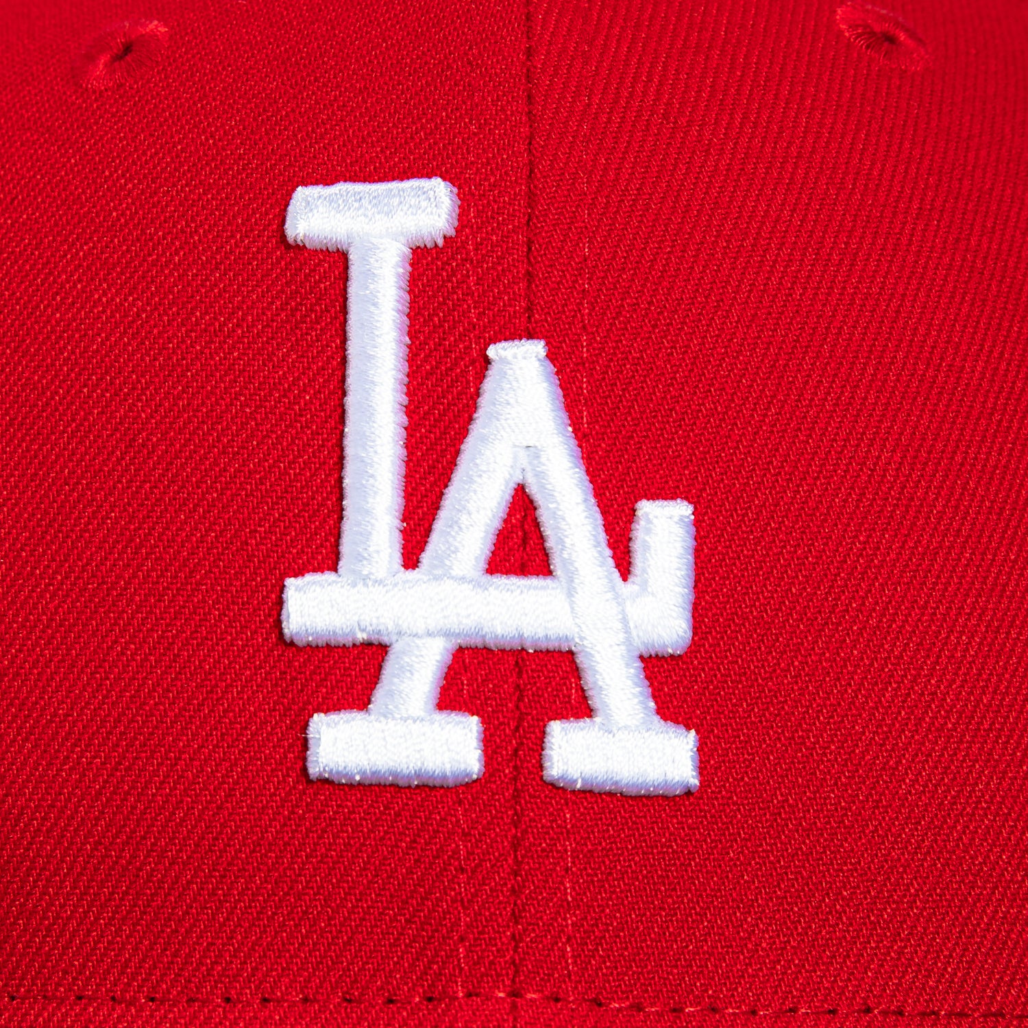 New Era 59Fifty Los Angeles Dodgers 40th Anniversary Patch Hat - Red, Black