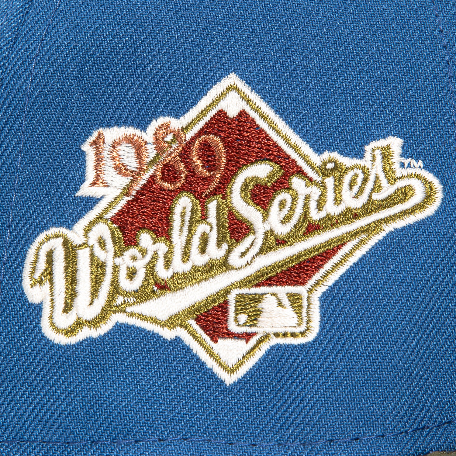 New Era 59Fifty Outdoors San Francisco Giants 1989 World Series Patch Script Hat - Indigo, Olive