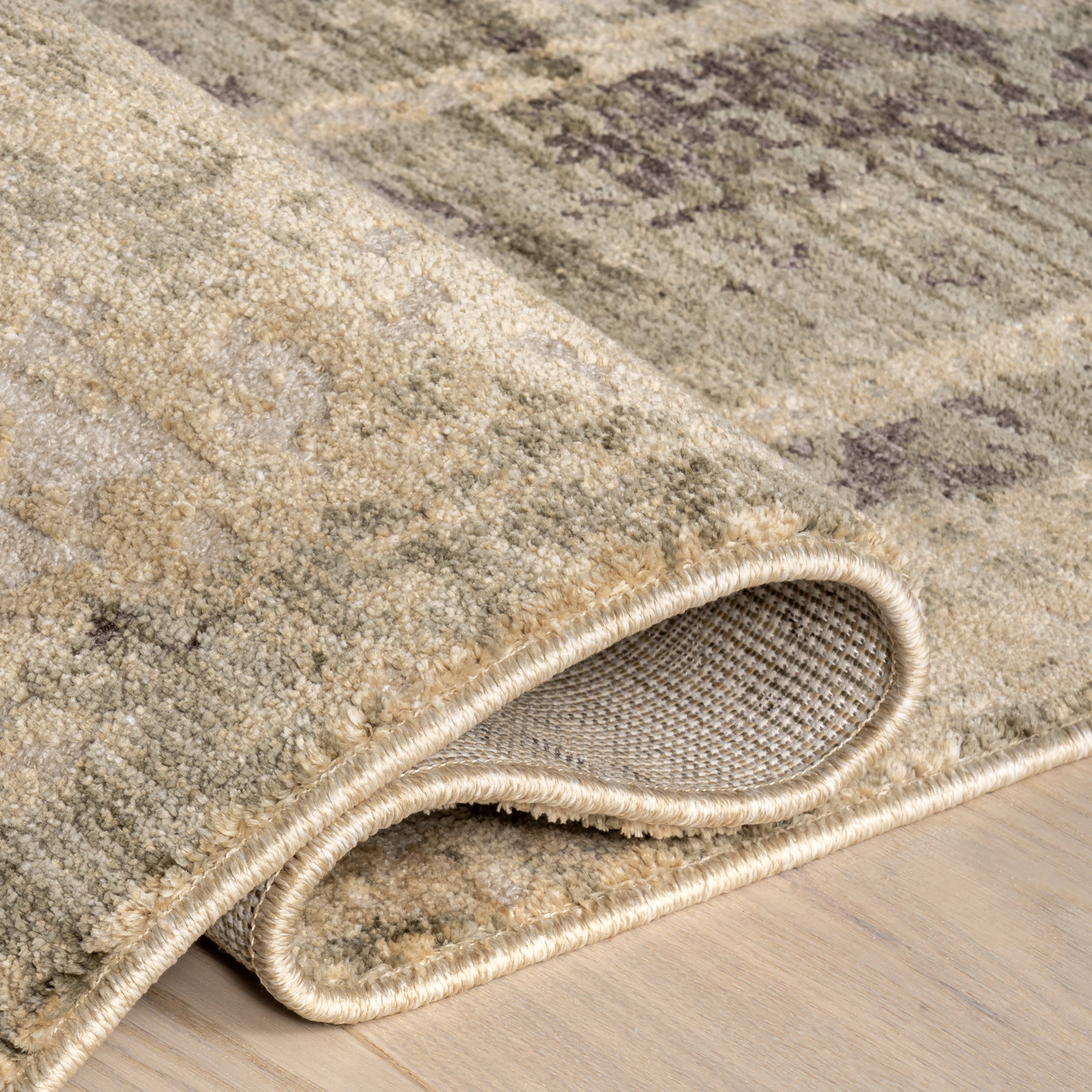 Bardiya Distressed Rug | Green