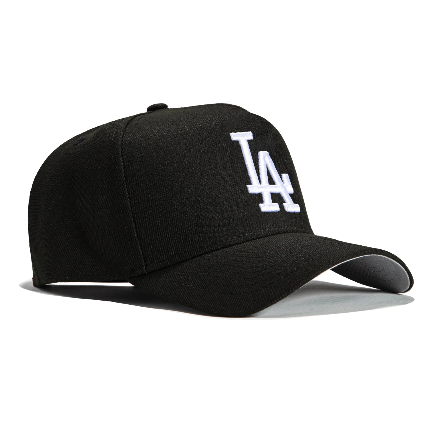 New Era 9Forty A-Frame Los Angeles Dodgers Snapback Hat - Black, White