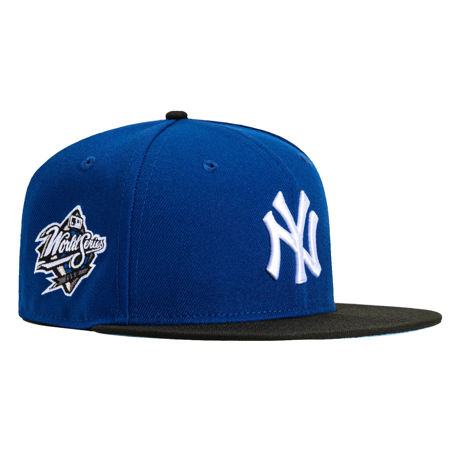 New Era 59Fifty New York Yankees 1998 World Series Patch Hat - Royal, Black