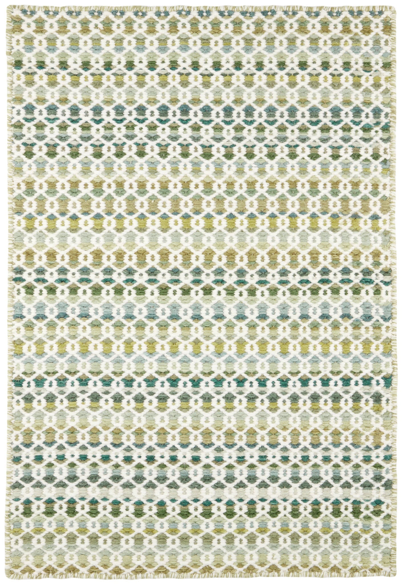 Poppy Moss Handwoven Wool Rug