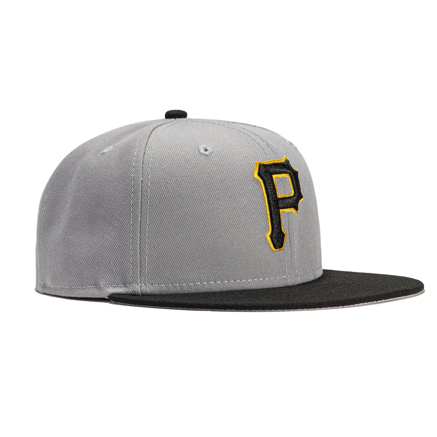 New Era 59Fifty Retro On-Field Pittsburgh Pirates Hat - Gray, Black