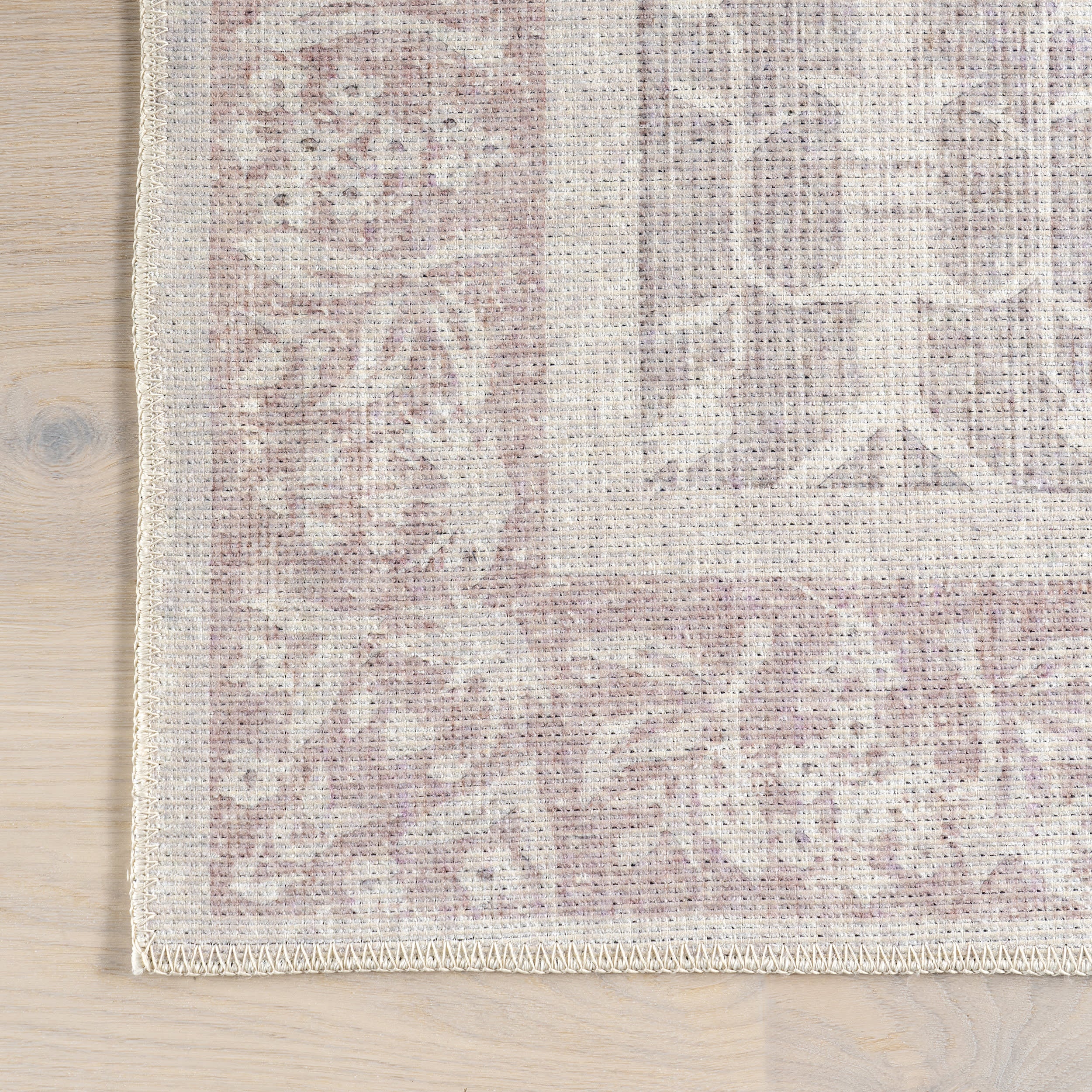 Arlet Medallion Washable Rug | Taupe