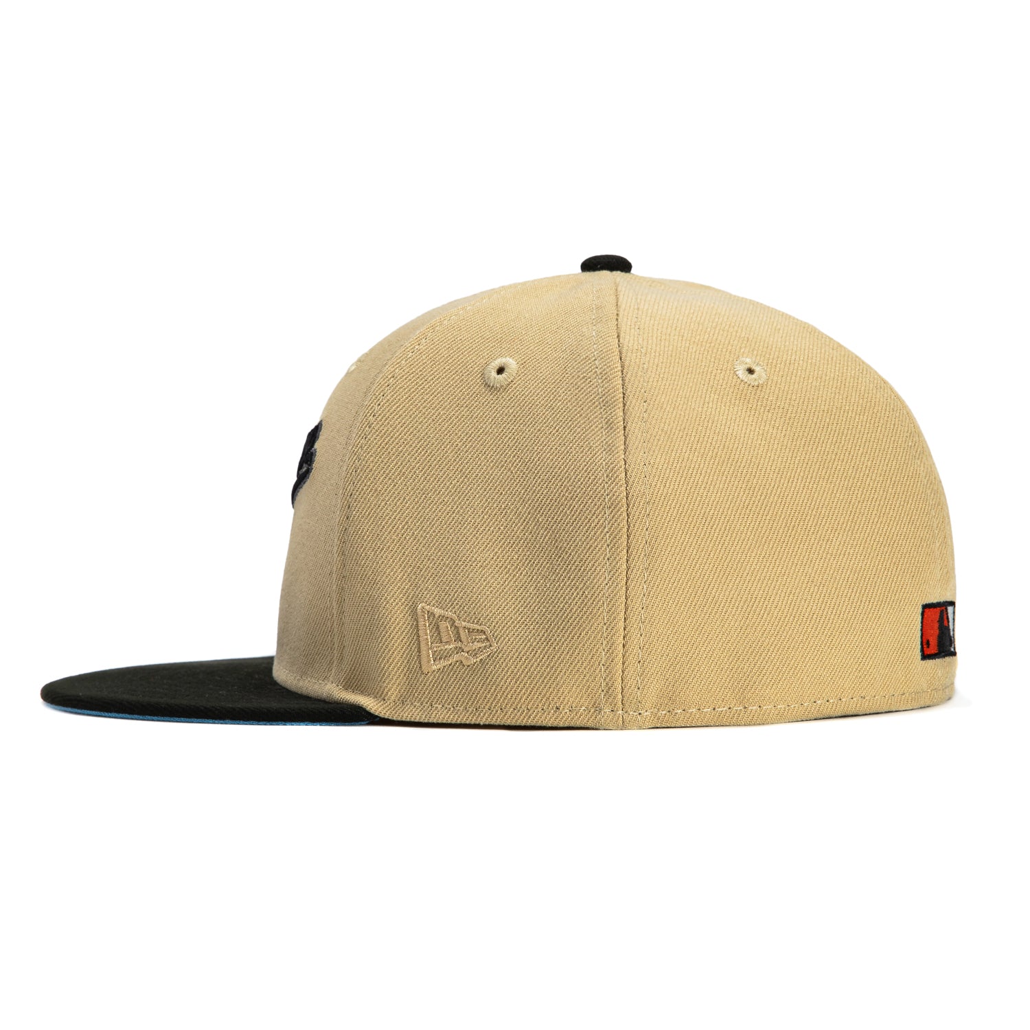 New Era 59Fifty Baltimore Orioles Memorial Stadium Patch Script Hat - Tan, Black