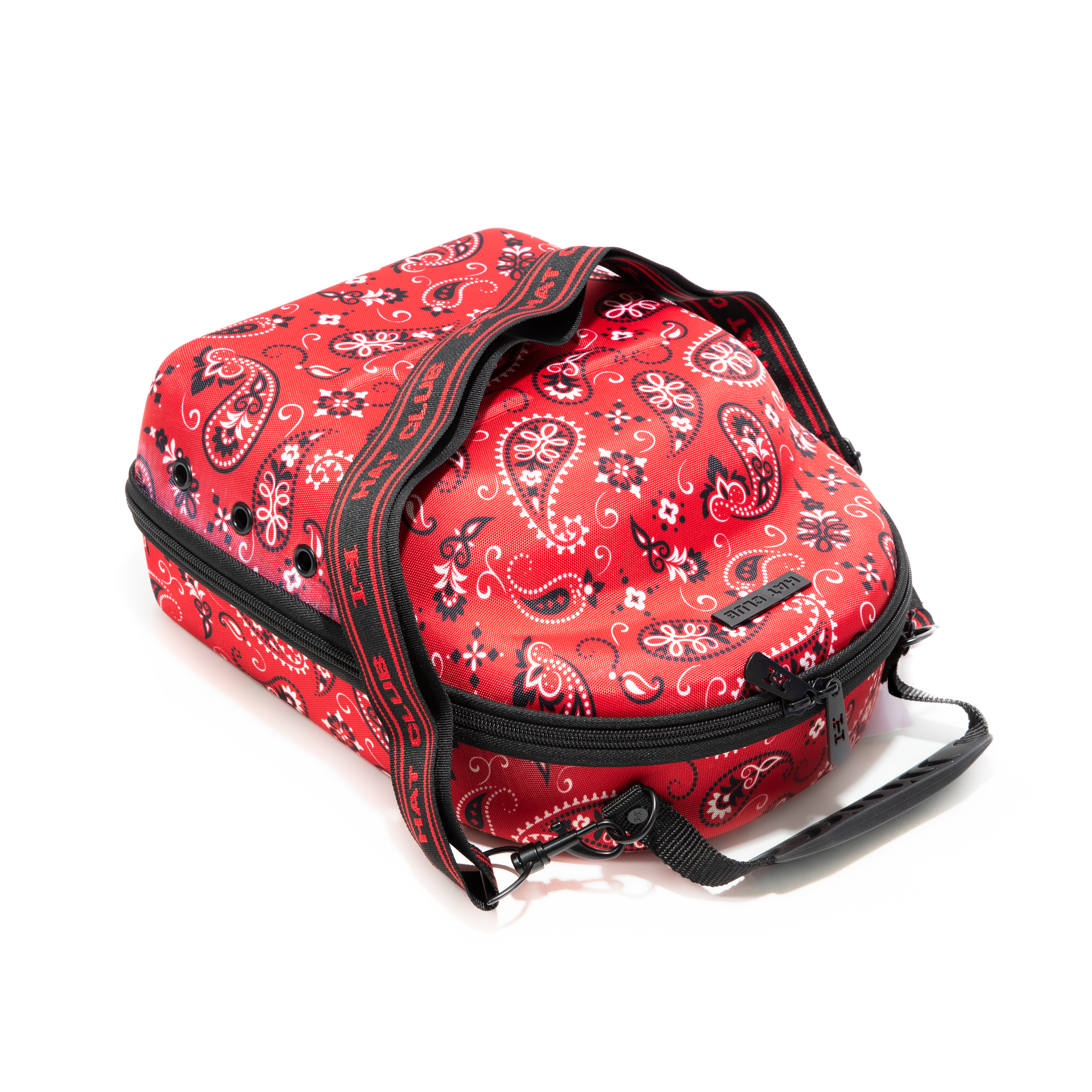 Hat Club 6 Hat Carrier - Paisley Red