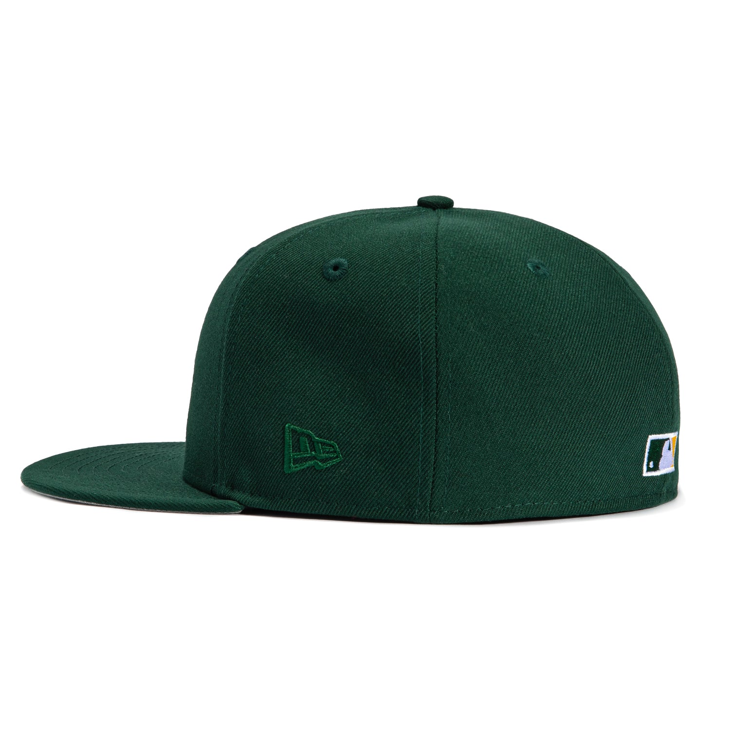 New Era 59Fifty Oakland Athletics Final Season Patch Hat - Green, White